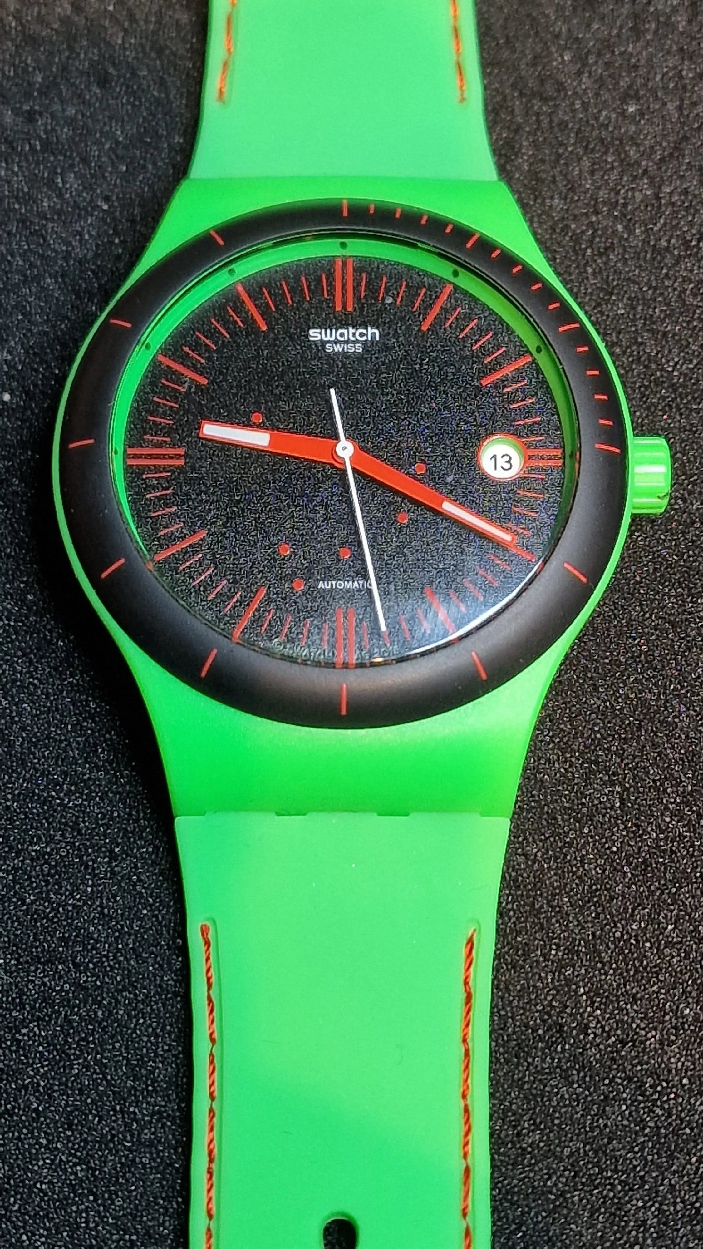 🕰️ Rare 1983 Swatch GB101 – First Year Edition with Specialist trade (FHL)