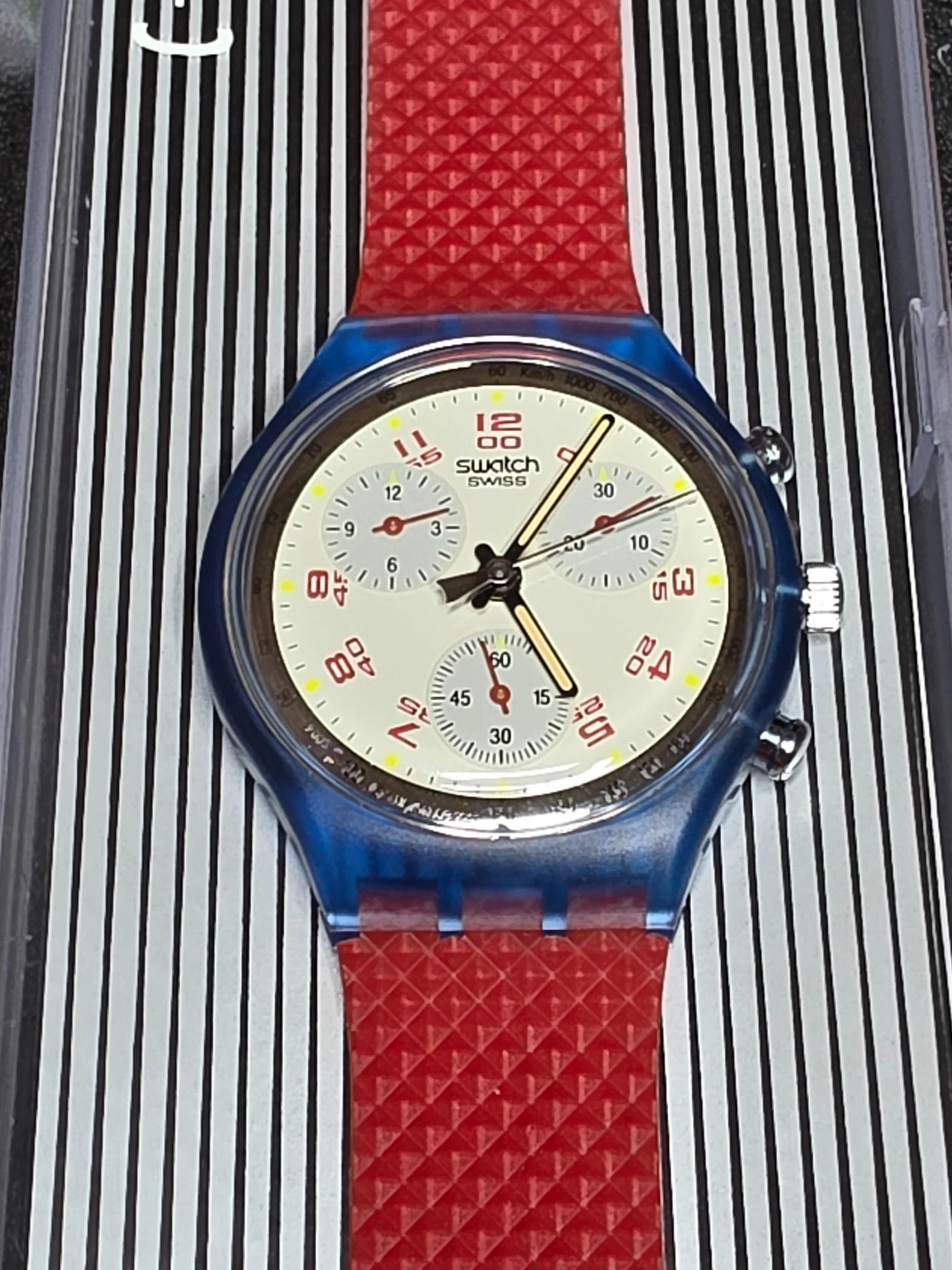 Swatch Chrono Horse Riding SCK103 – 1992 – NOS – Equestrian Theme