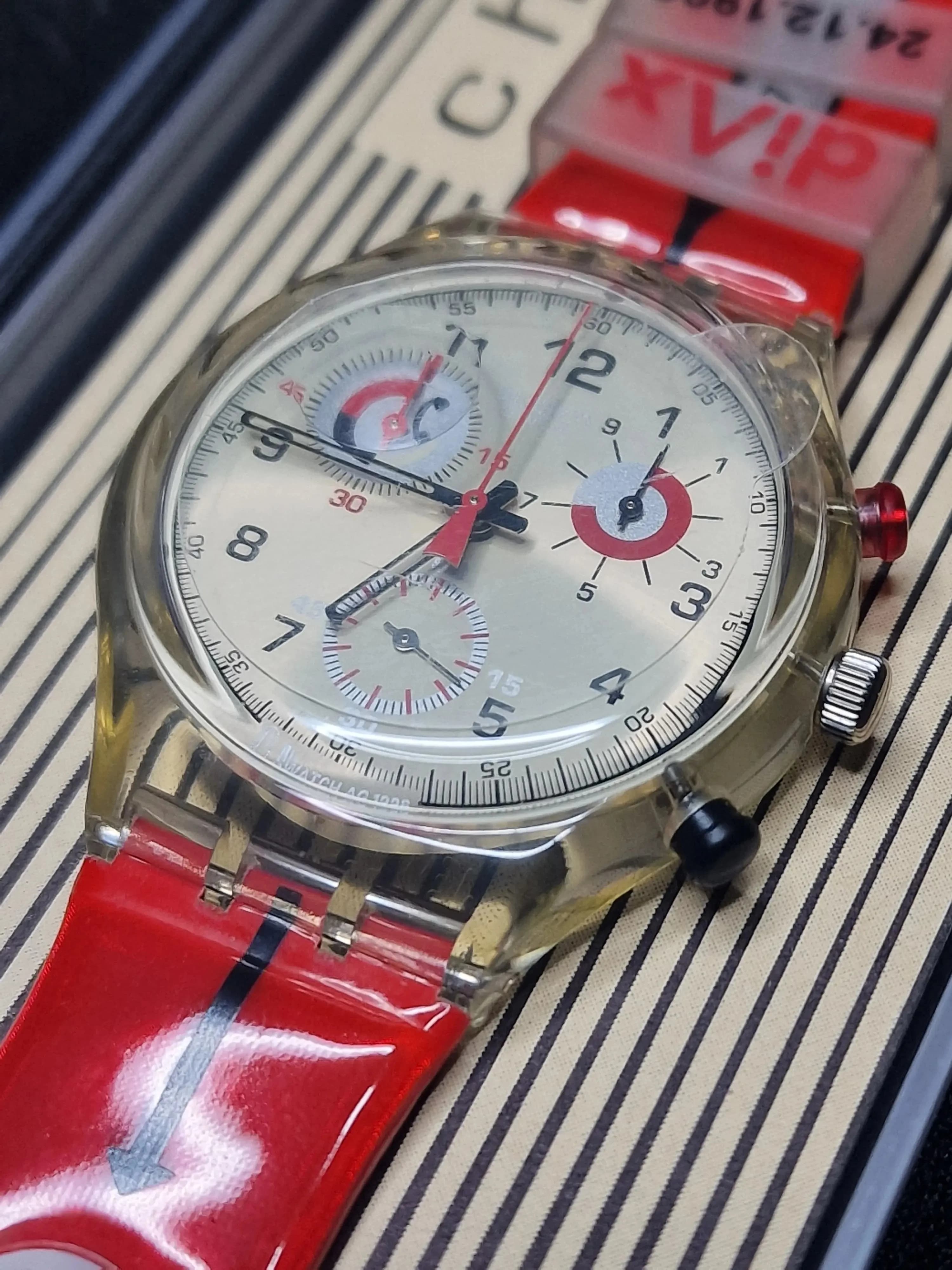Swatch Chrono SCK112 „Time to Call“ (1997)
