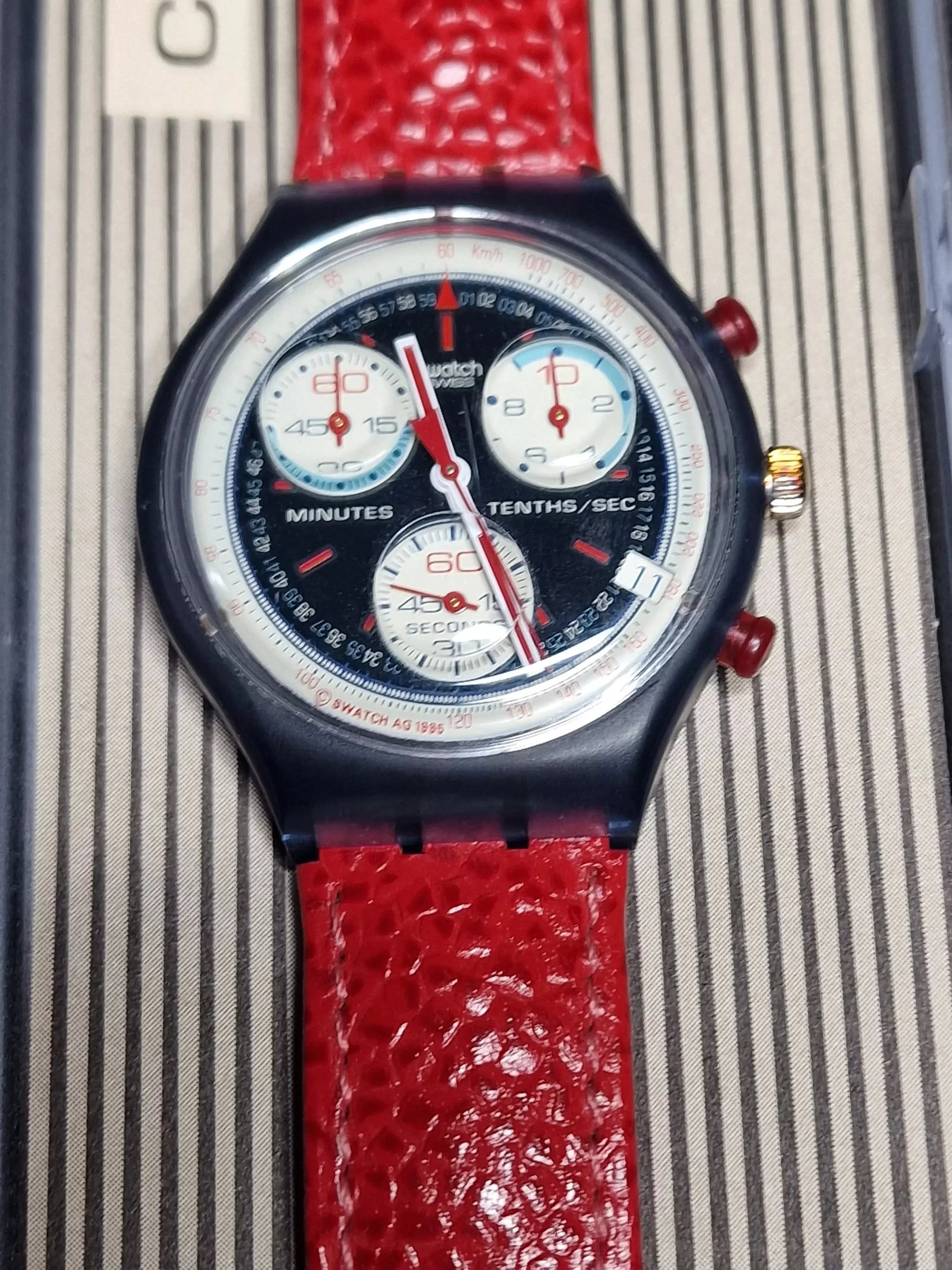 Swatch Irony Chrono YCS405D "Secret Agent" – 1996