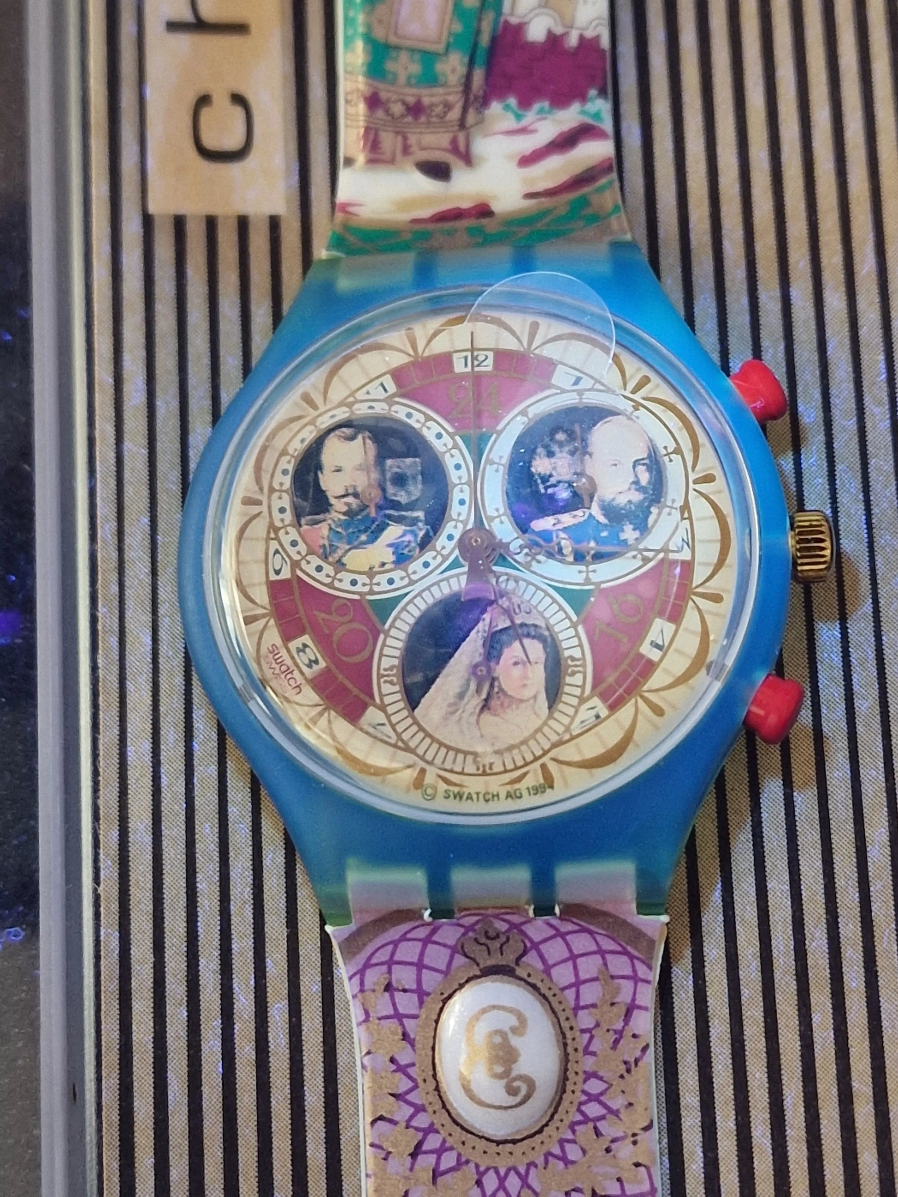 Swatch Chrono SGC107 “Russian Treasures” (1994) – Rare Special Edition ⌚