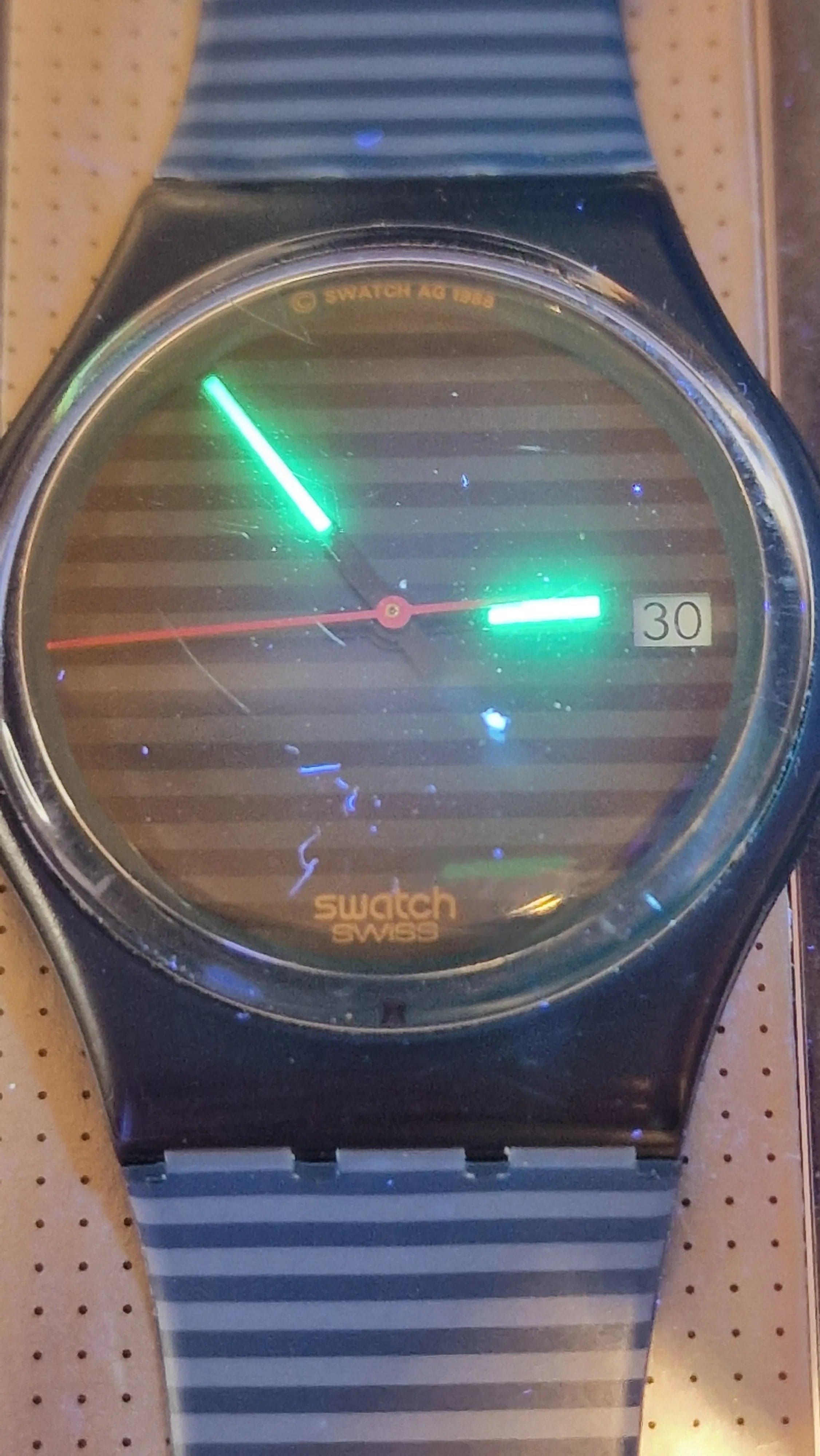Swatch Chrono SCK104 "Jelly Stag" (1992) – Rare Neon Chronograph