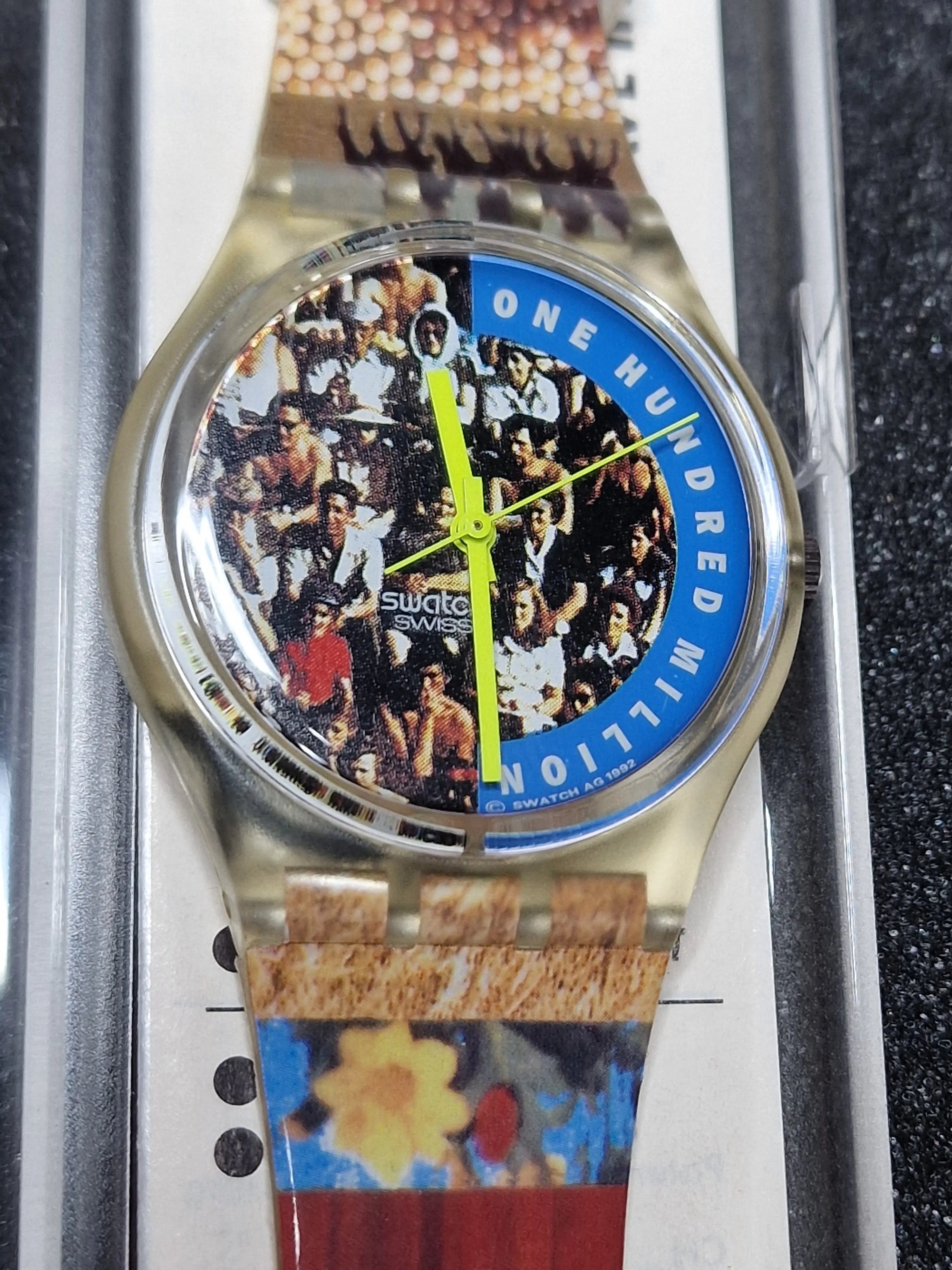 Swatch GZ126 “The People” (1992) – 100 Million Celebration Edition