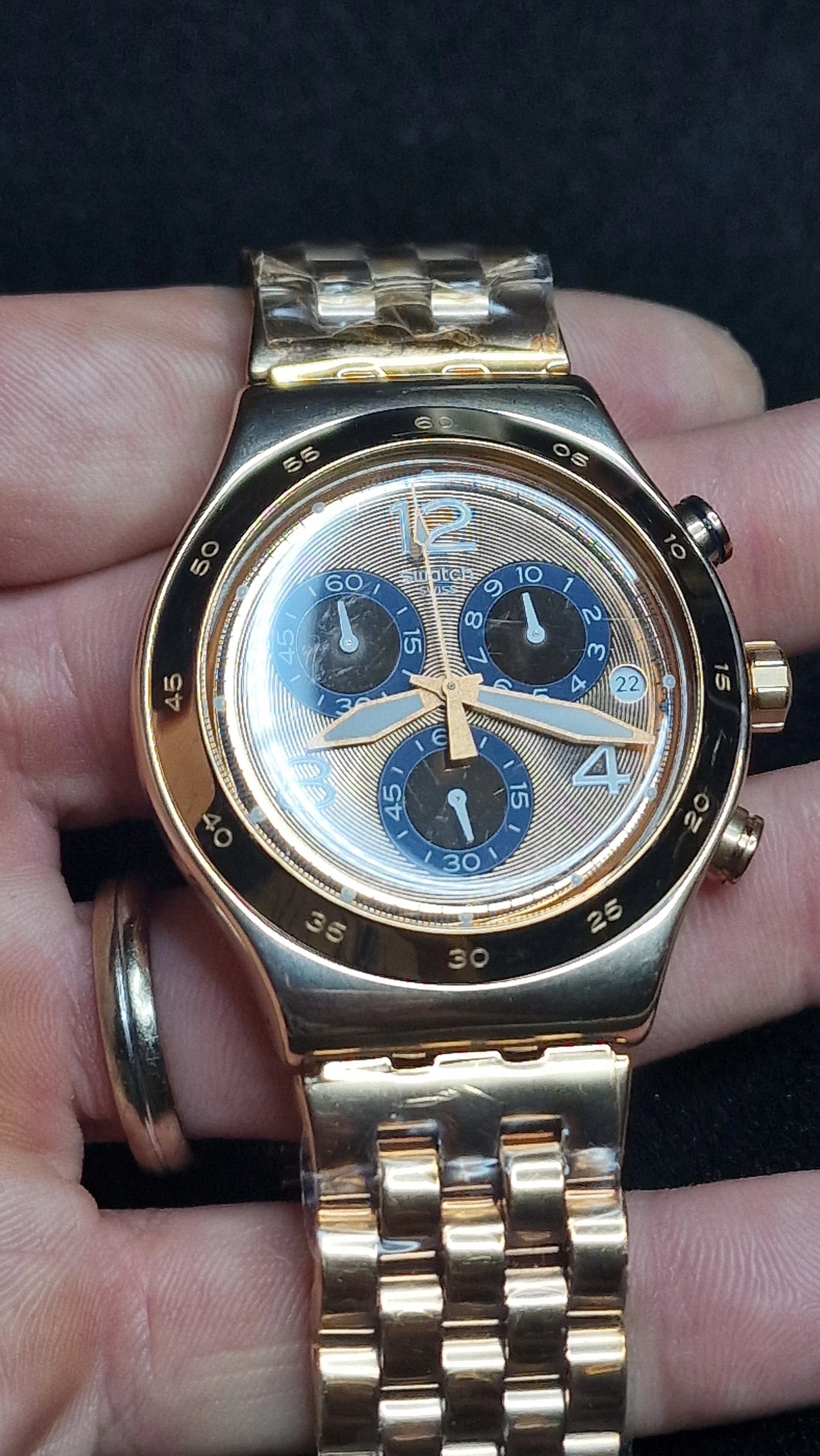 Swatch Irony Chrono YVG403G “SPIPAT” (2018) ⌚
