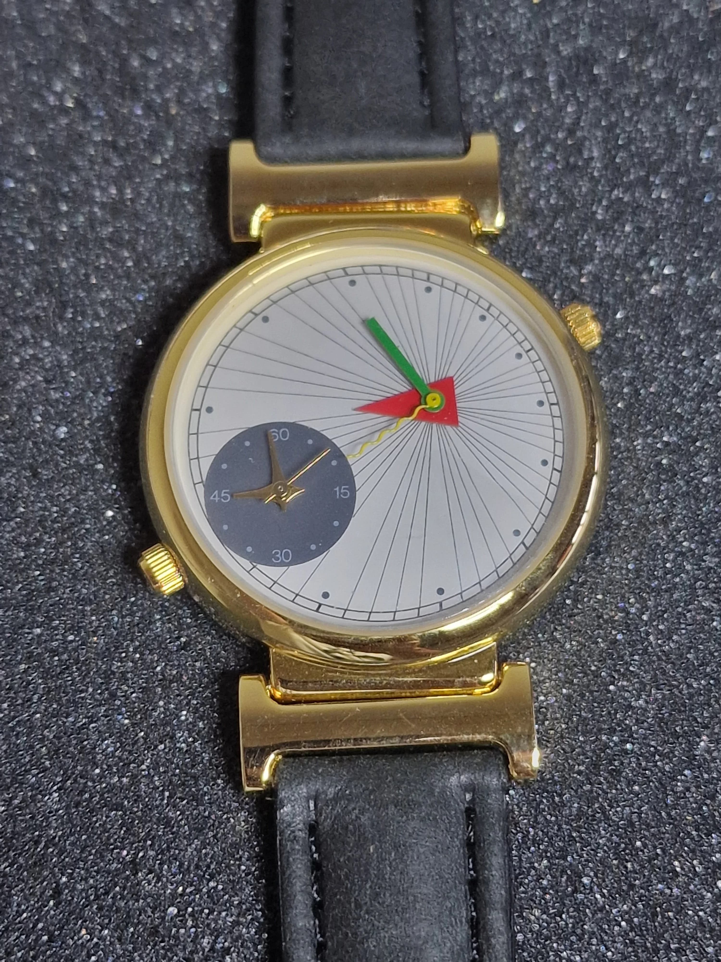 🕰️ Unworn Vintage Quartz Watch "Zeno Basel" – Swiss Made, 80s/90s, New Battery