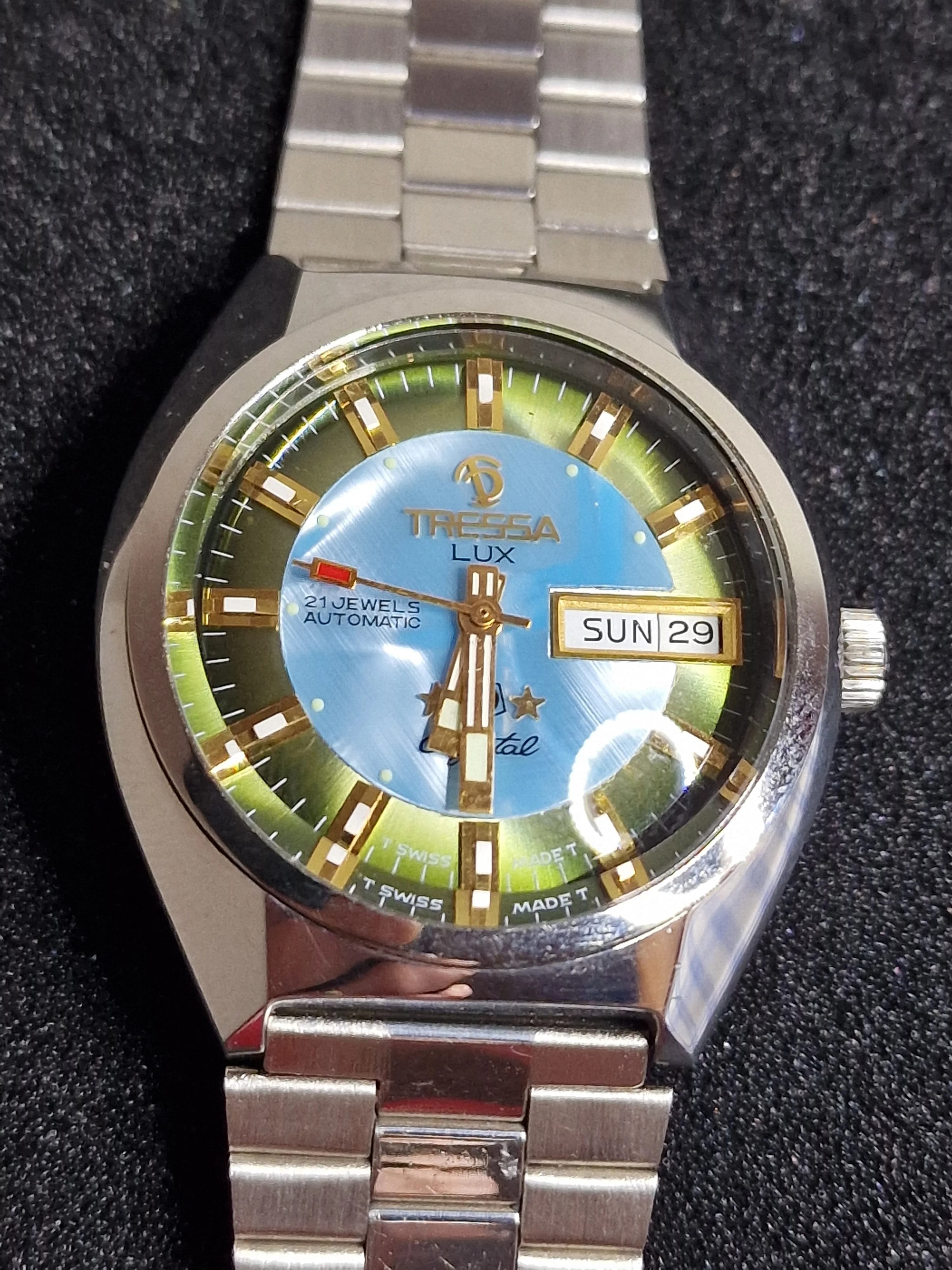 🕰️ Very High-Quality Vintage Watch – Jaquet Girard Genève | Automatic | AIRVAC 6000 | 50s–60s