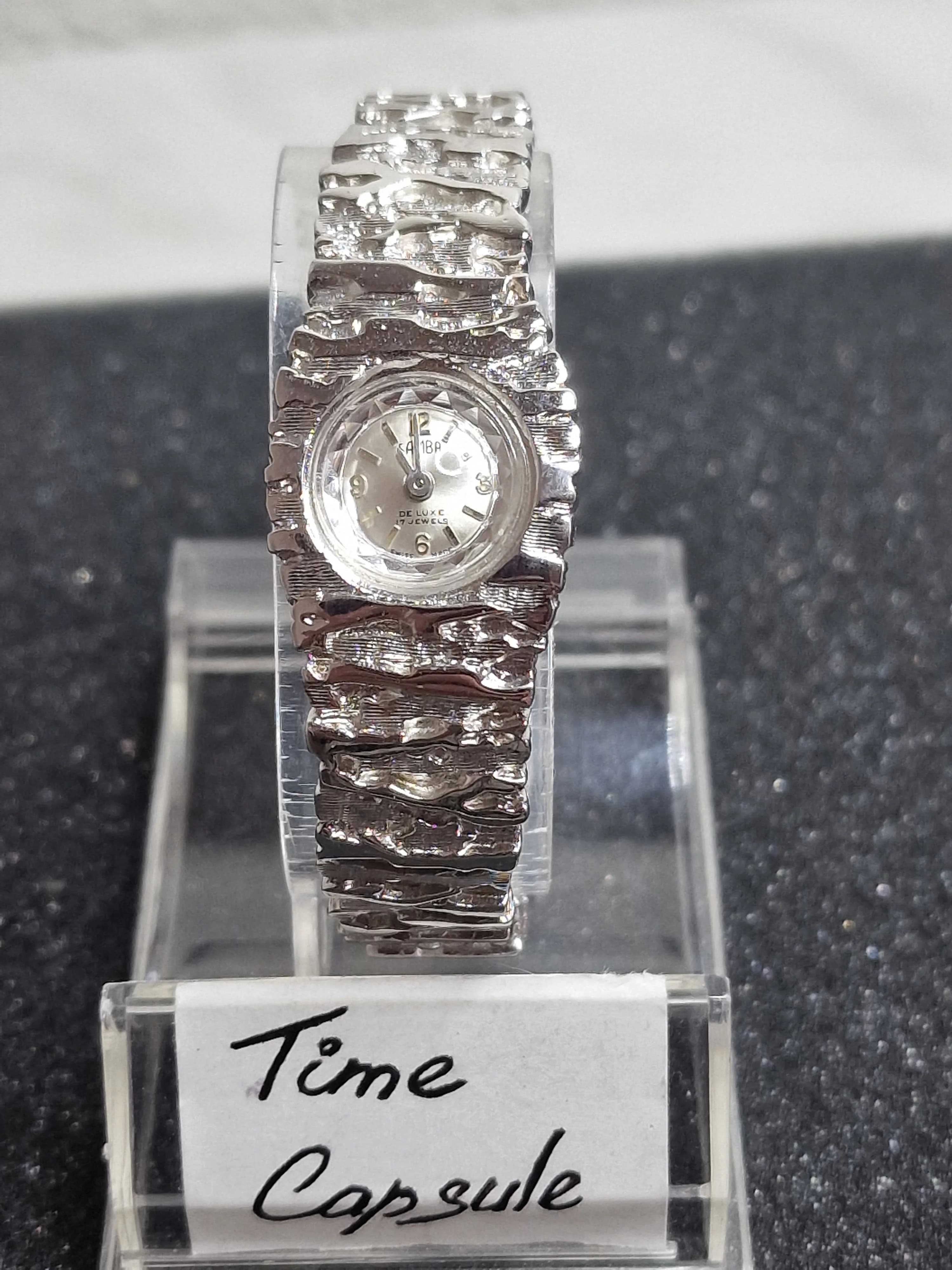 Unworn Vintage Ladies' Clasp Watch "SAMBA" – Swiss Made, Hand-Wound, Late 1970s