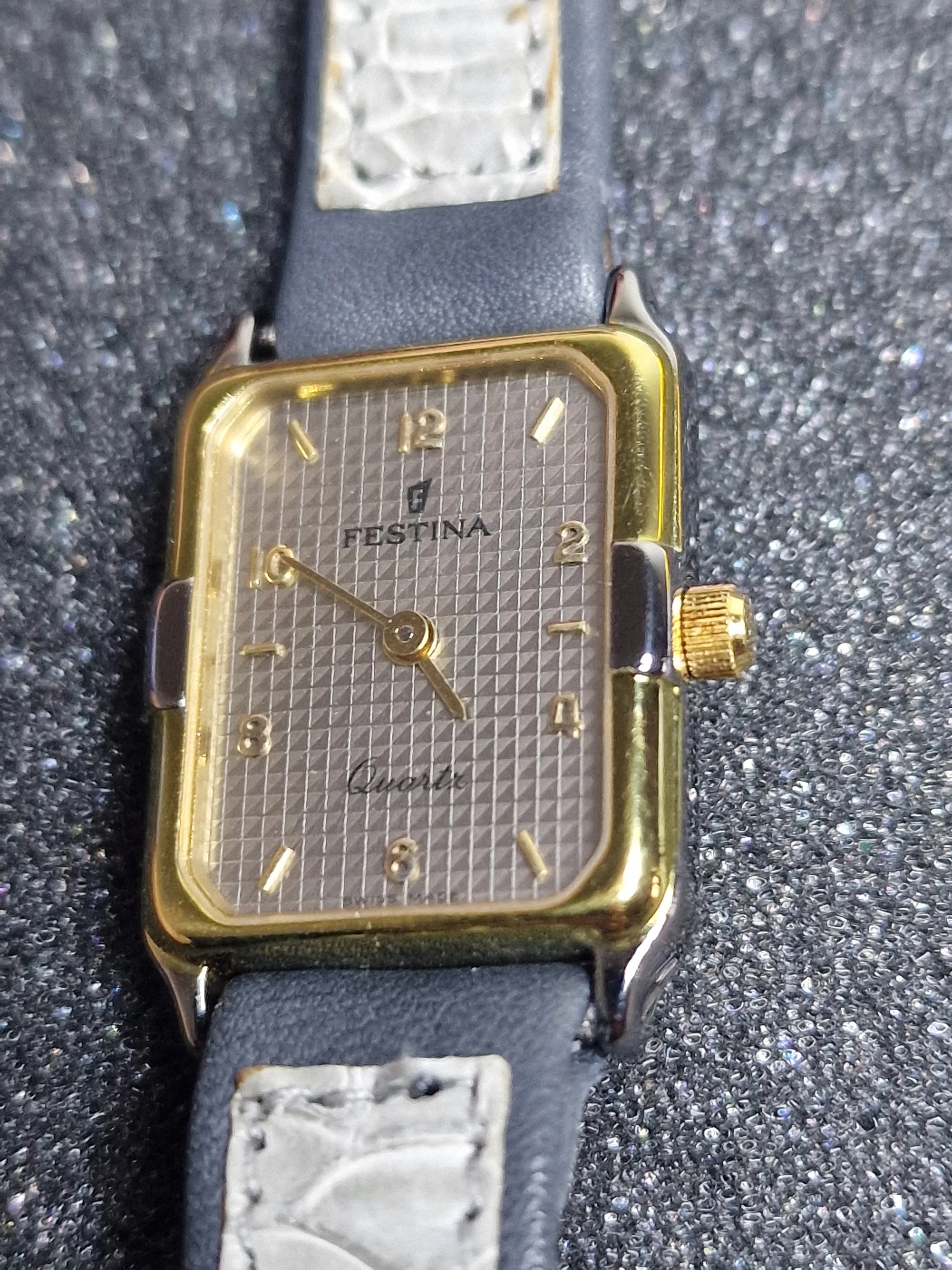 ⌚ Vintage Unisex Watch – FESTINA | Quartz Movement | Swiss Made | 1980s–90s | 32mm | NOS