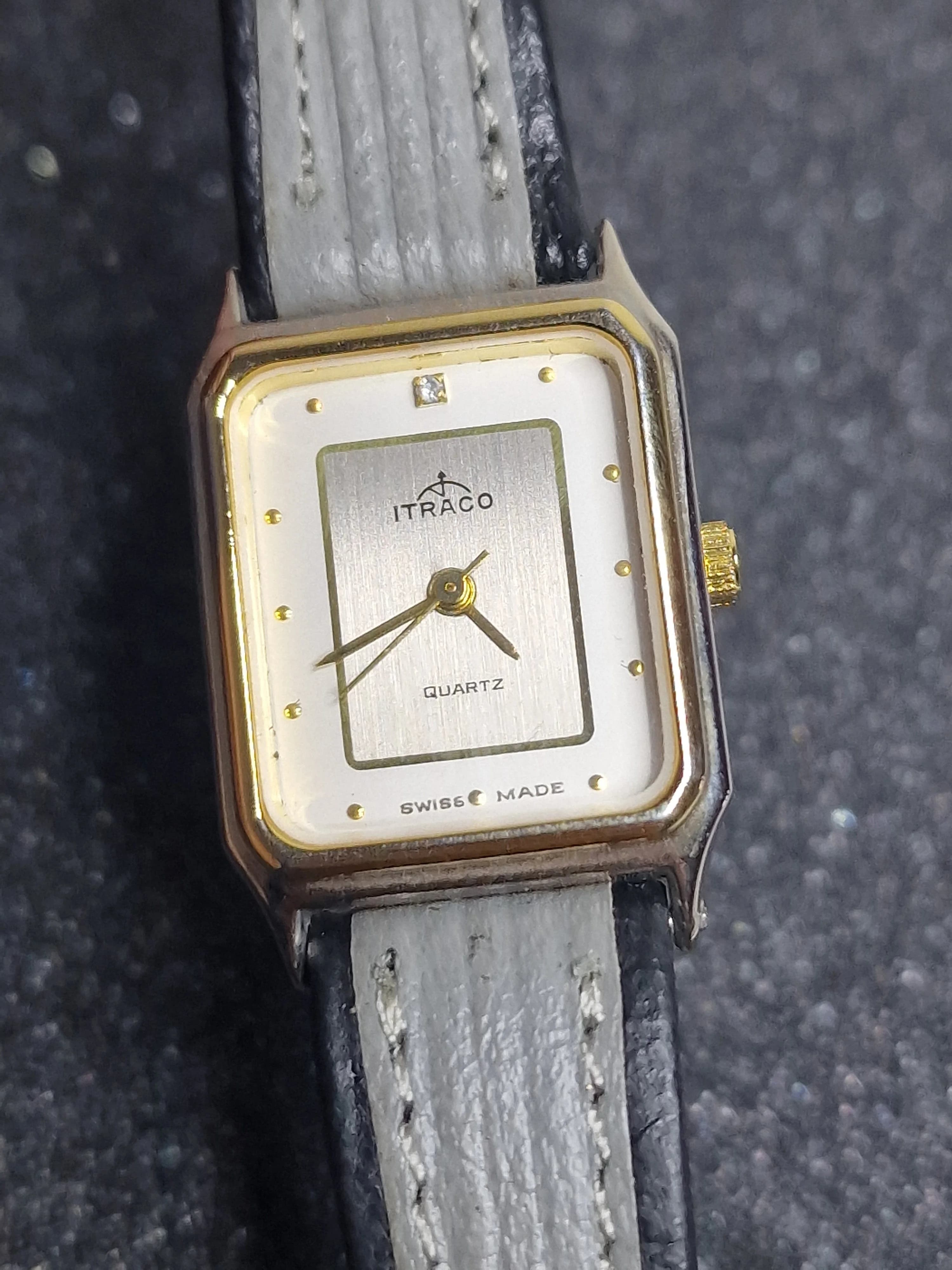 ⌚ Unworn Vintage Quartz Watch "INTRACO" – Swiss Made, 70s/80s, Old Stock