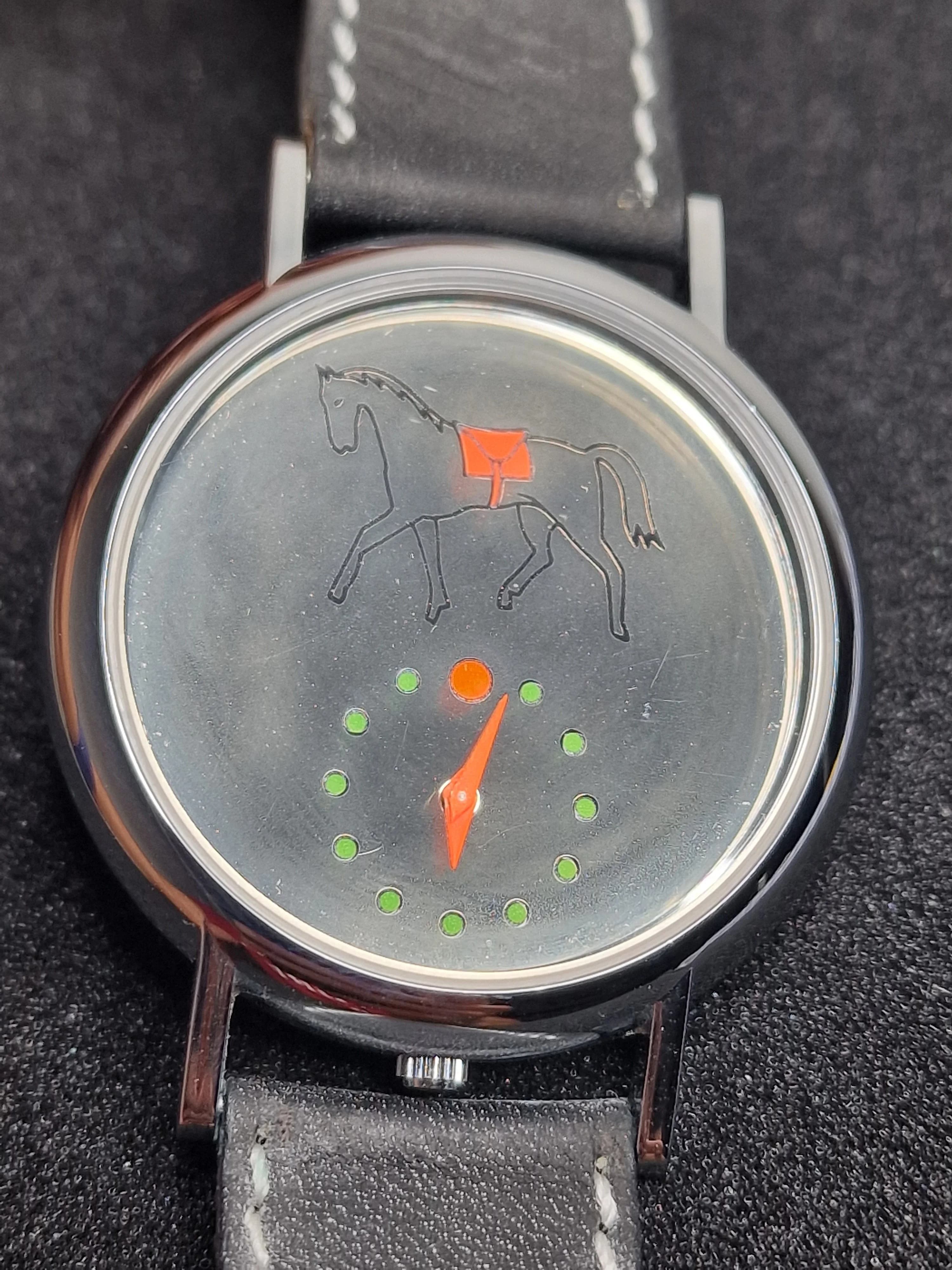 ⌚ Unworn Vintage Quartz Watch – Swiss Made | Cattin Movement | 80s–90s | 42mm | NOS