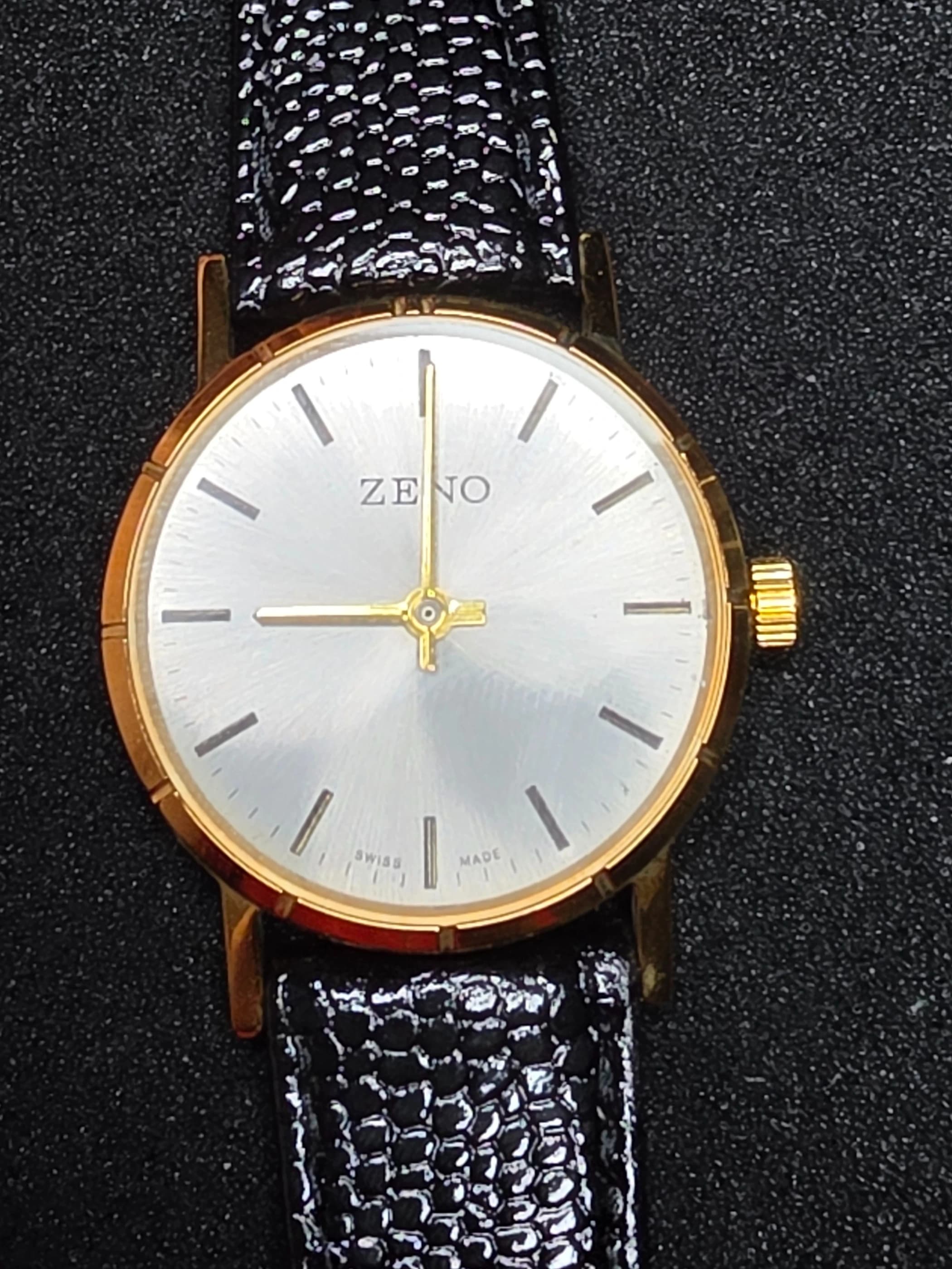 Unworn Vintage Watch, with Hand-Wound Movement - from Zeno Basel