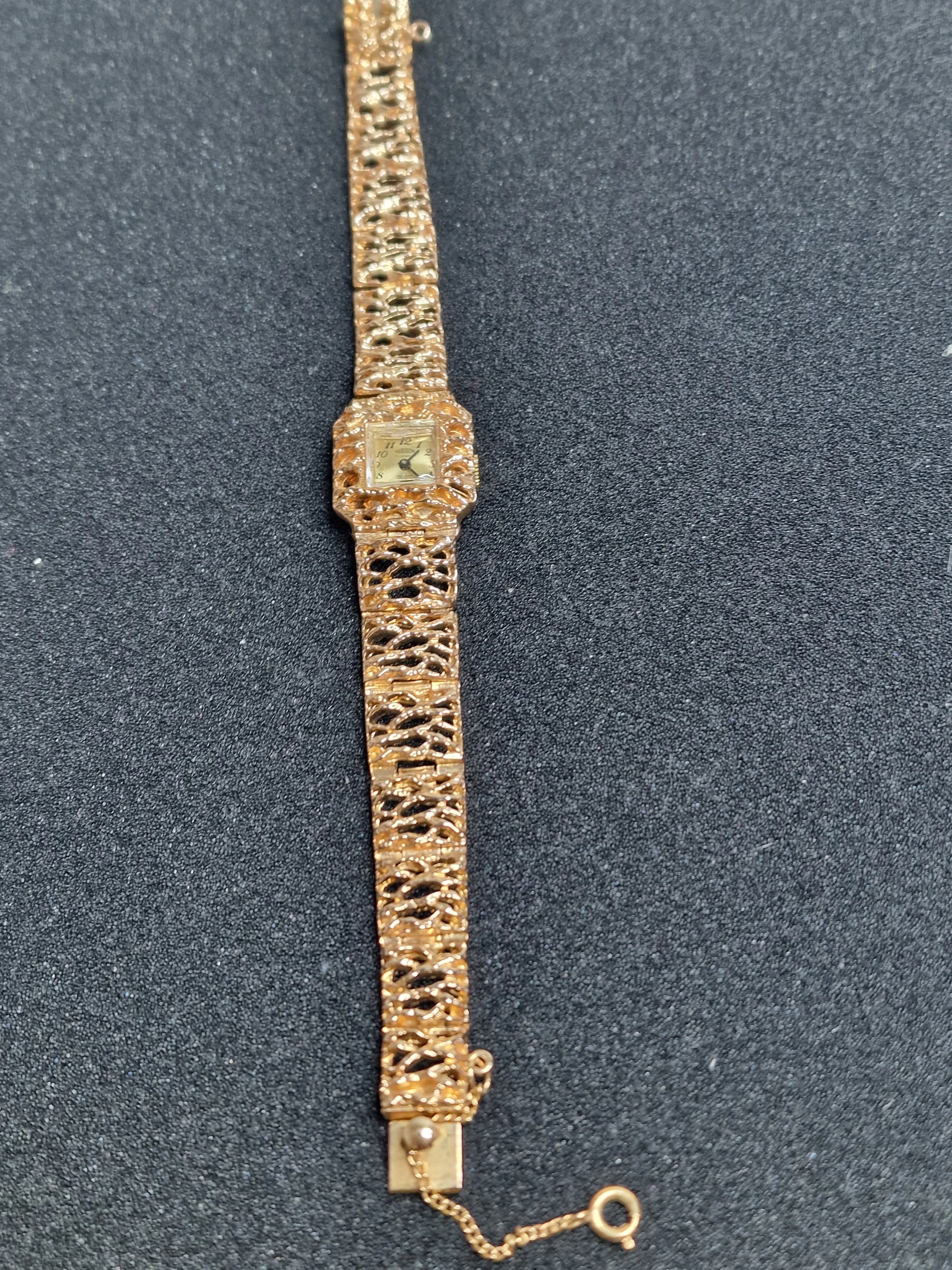 Vintage Ladies’ Watch – HUDSON de Luxe – Hand-Wound – Swiss Made – 1960s – NOS