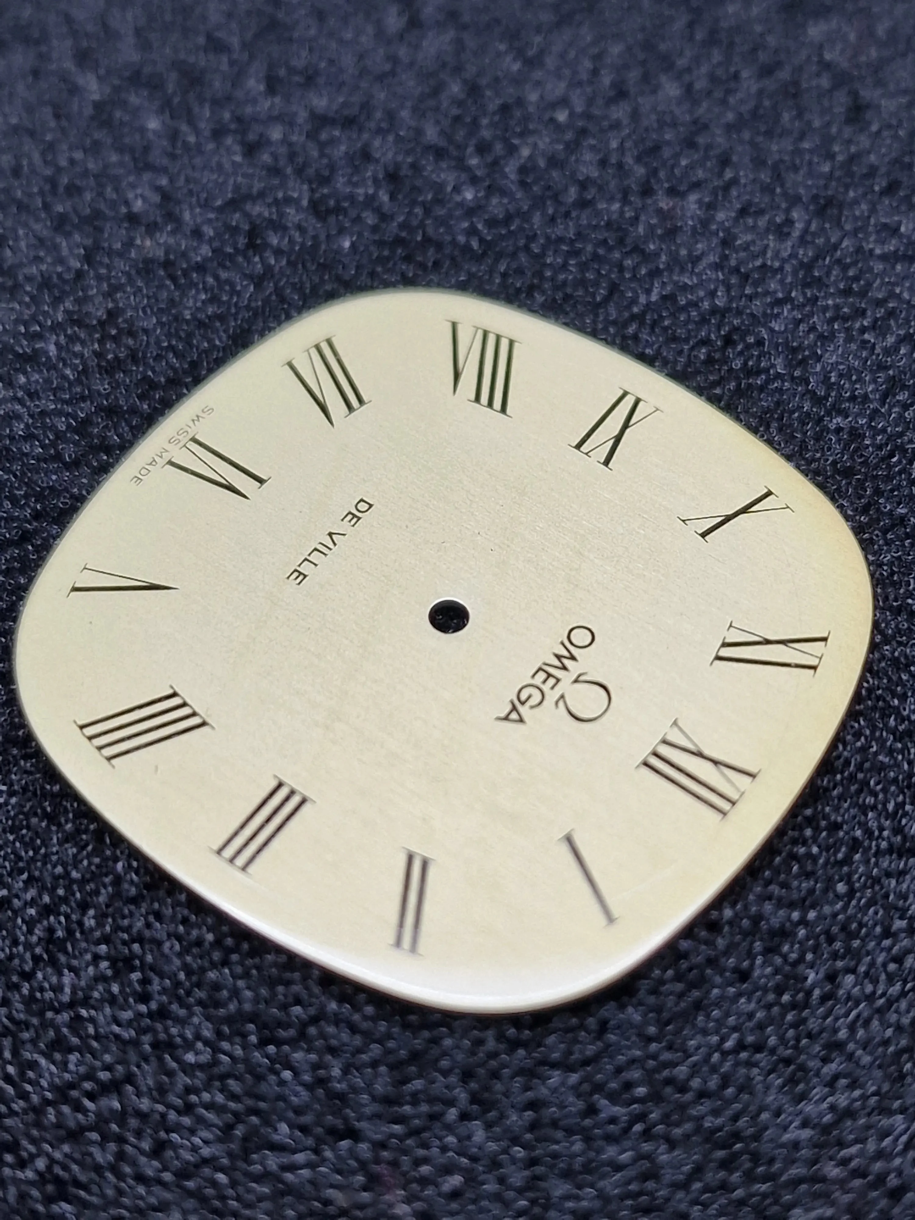 2x Omega De Ville Dials – Original Vintage 28.35 mm 8