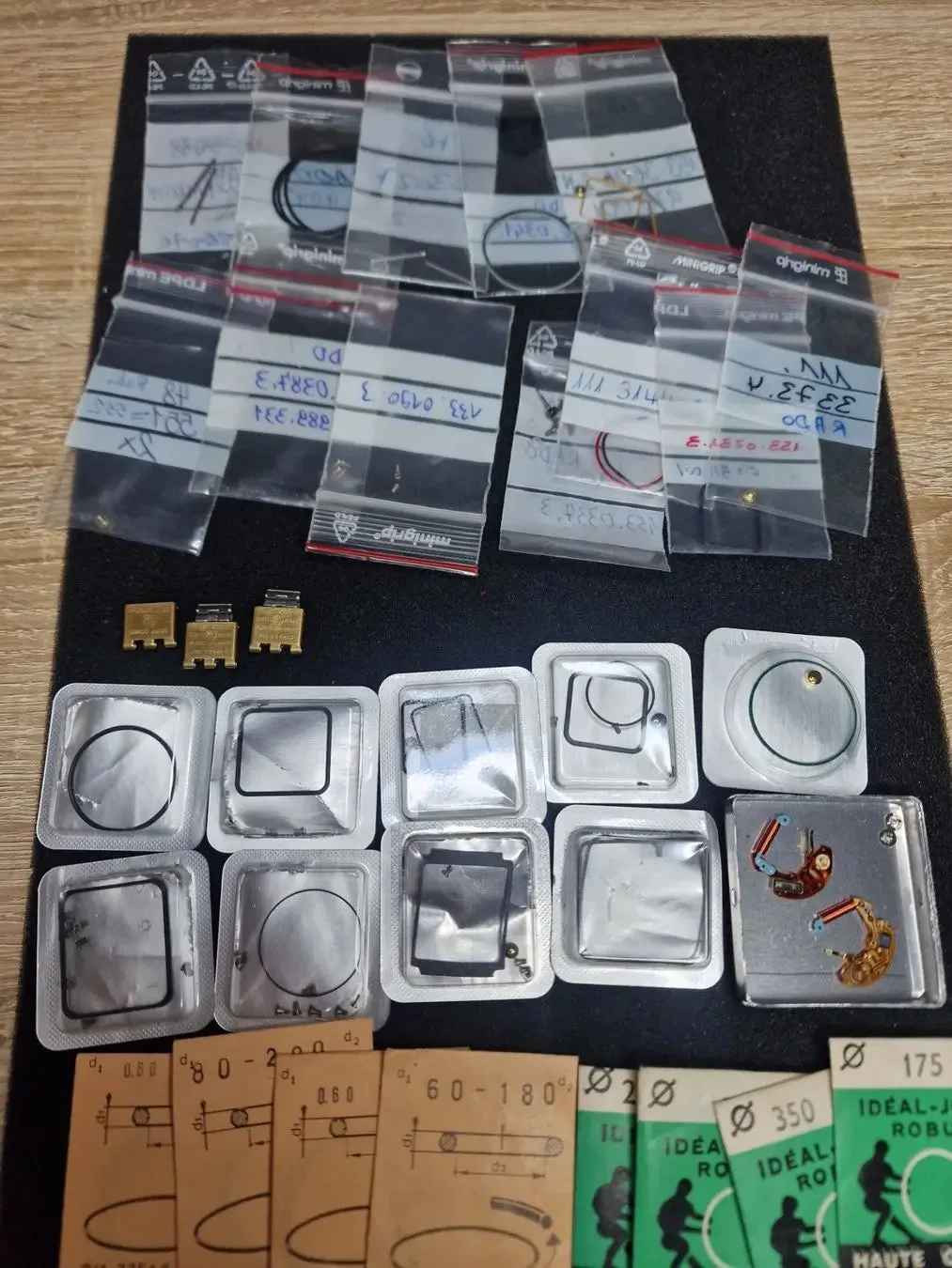 Bundle of Original RADO Spare Parts – Rare & Extensive 9