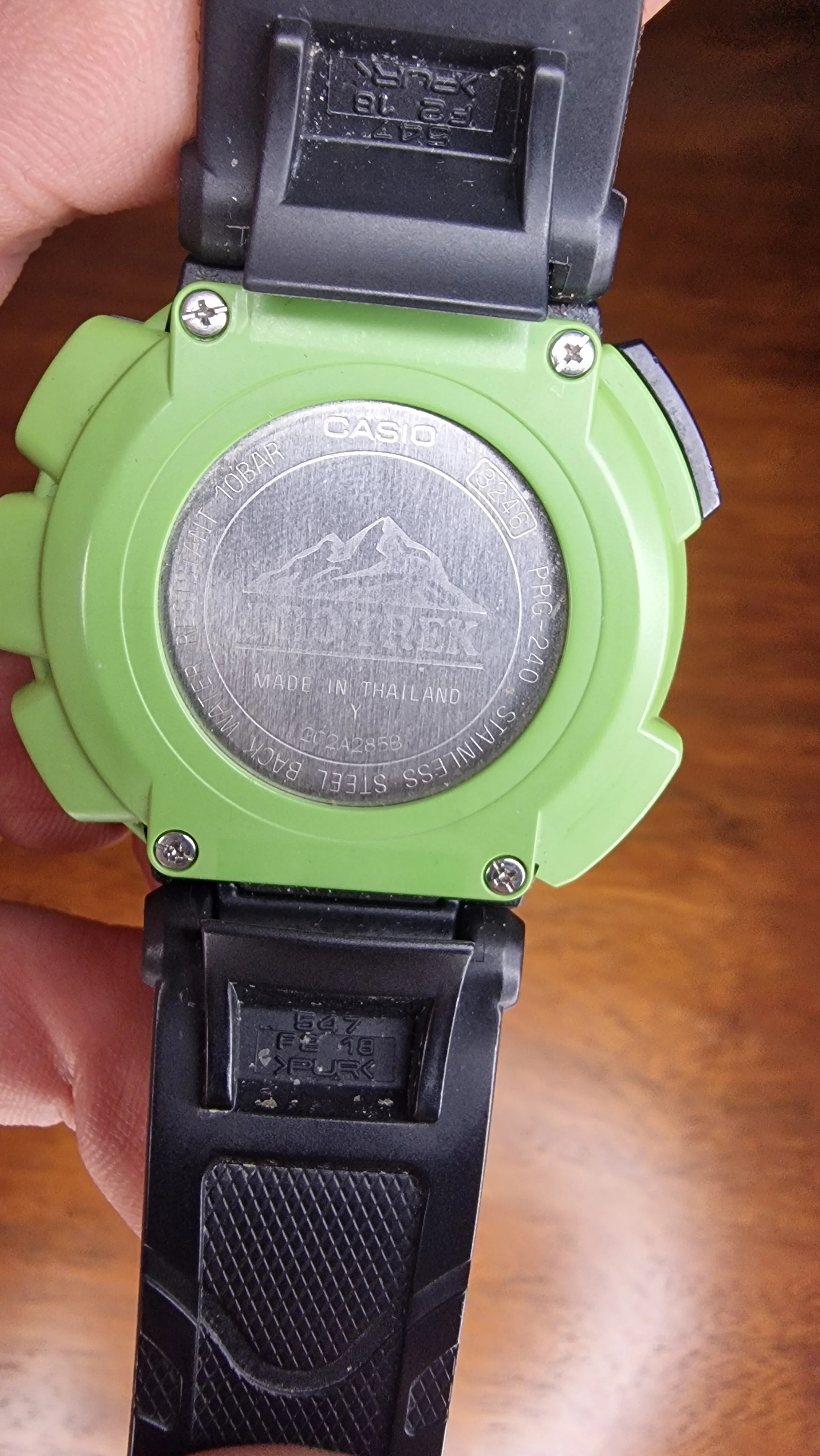 Casio Pro Trek PRG-240 – Tough Solar Compass / Altimeter / Barometer / Thermometer - 3