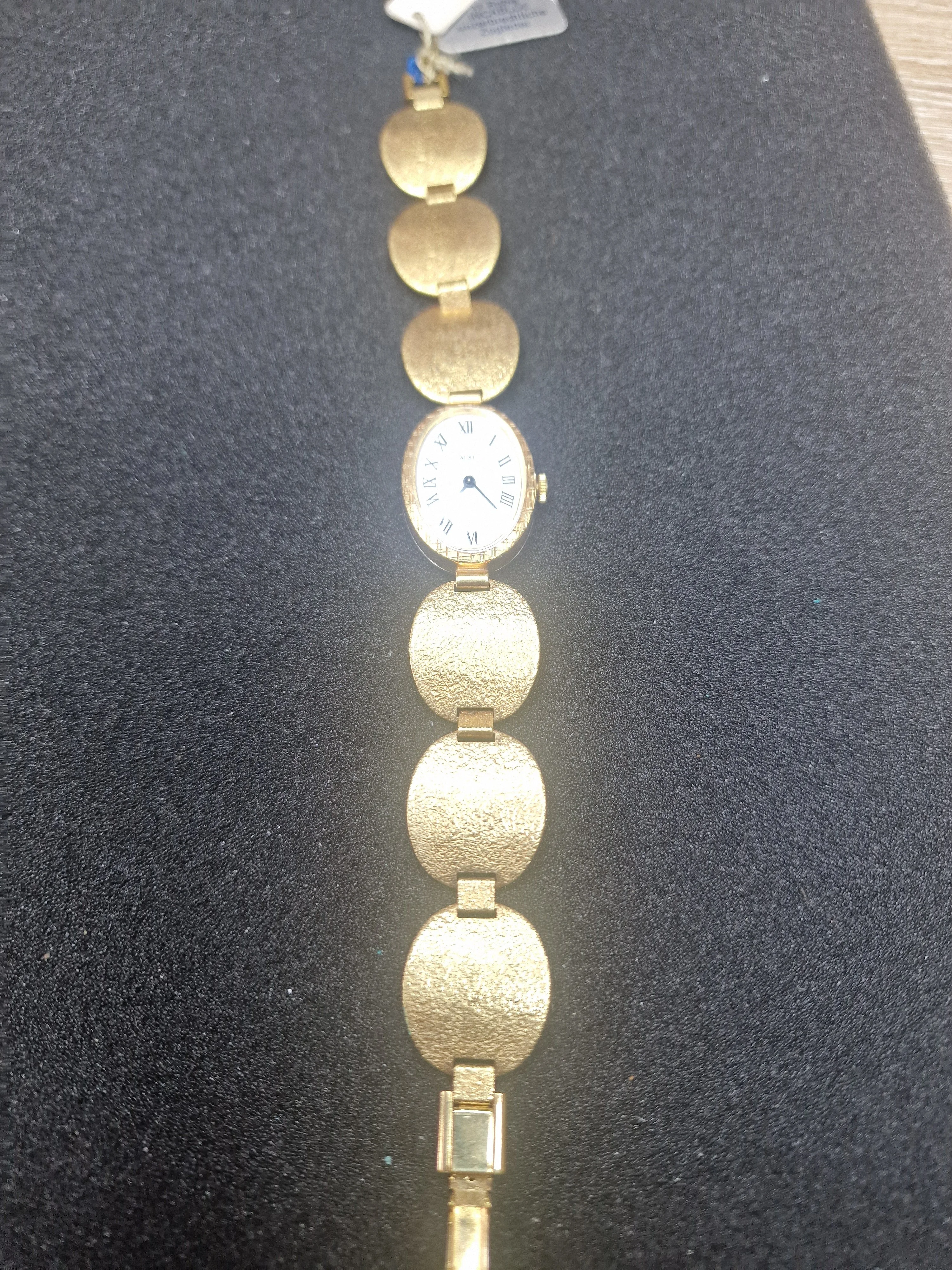 🟡 Elegant Ladies' Watch – ALSI by DUGENA – Vintage Art Deco 2