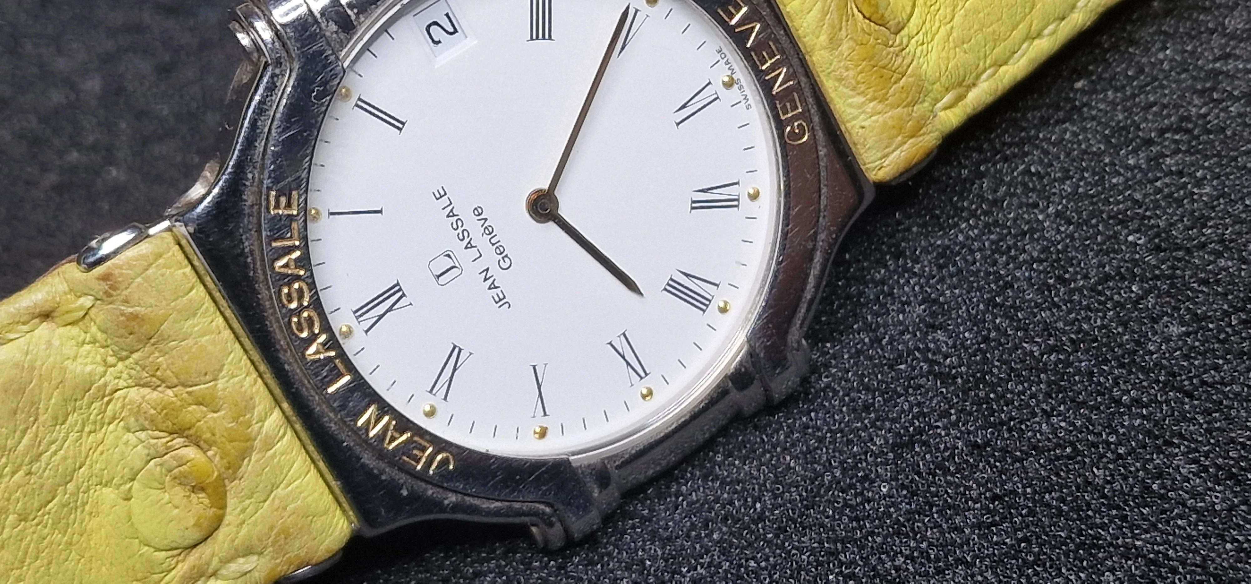Exclusive Jean Lassale "Thalassa Genève" Men's Watch – Swiss Made, Quartz, 32mm 15