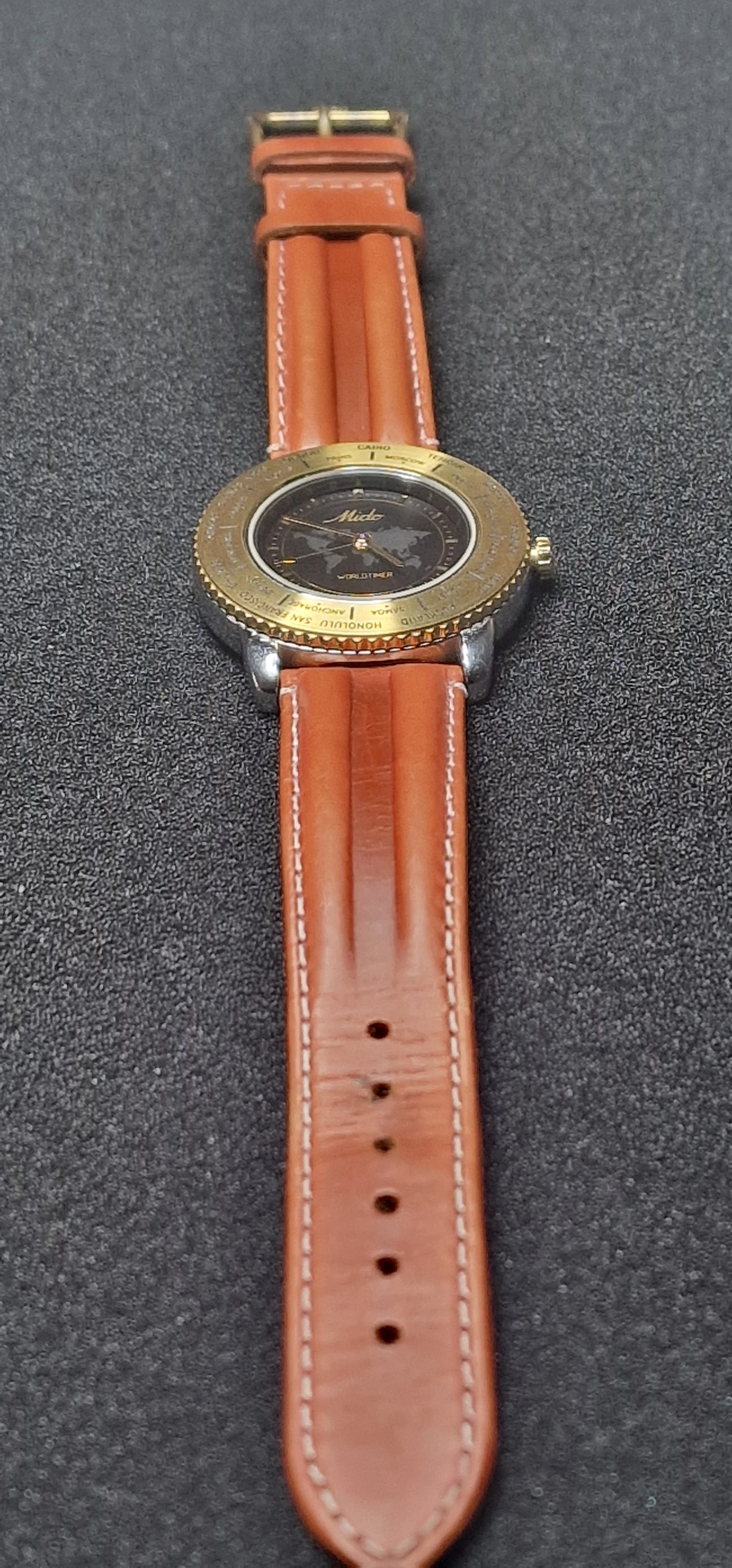 Exclusive MIDO Worldtimer Men's Watch – Swiss Made, 39mm, Quartz, World Time Function 11