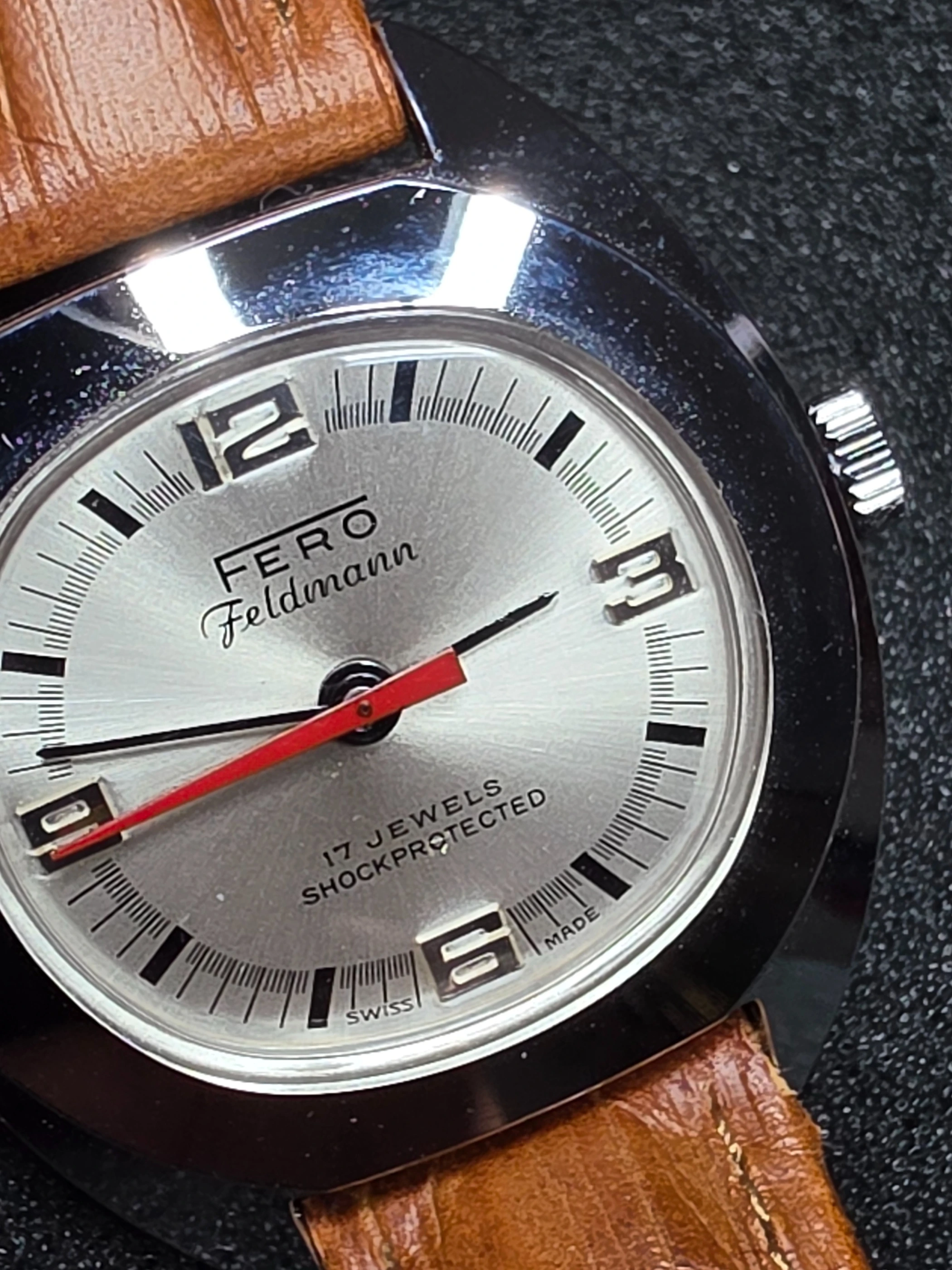Fero Feldmann – 1960 – Unworn – Red Second Hand 8