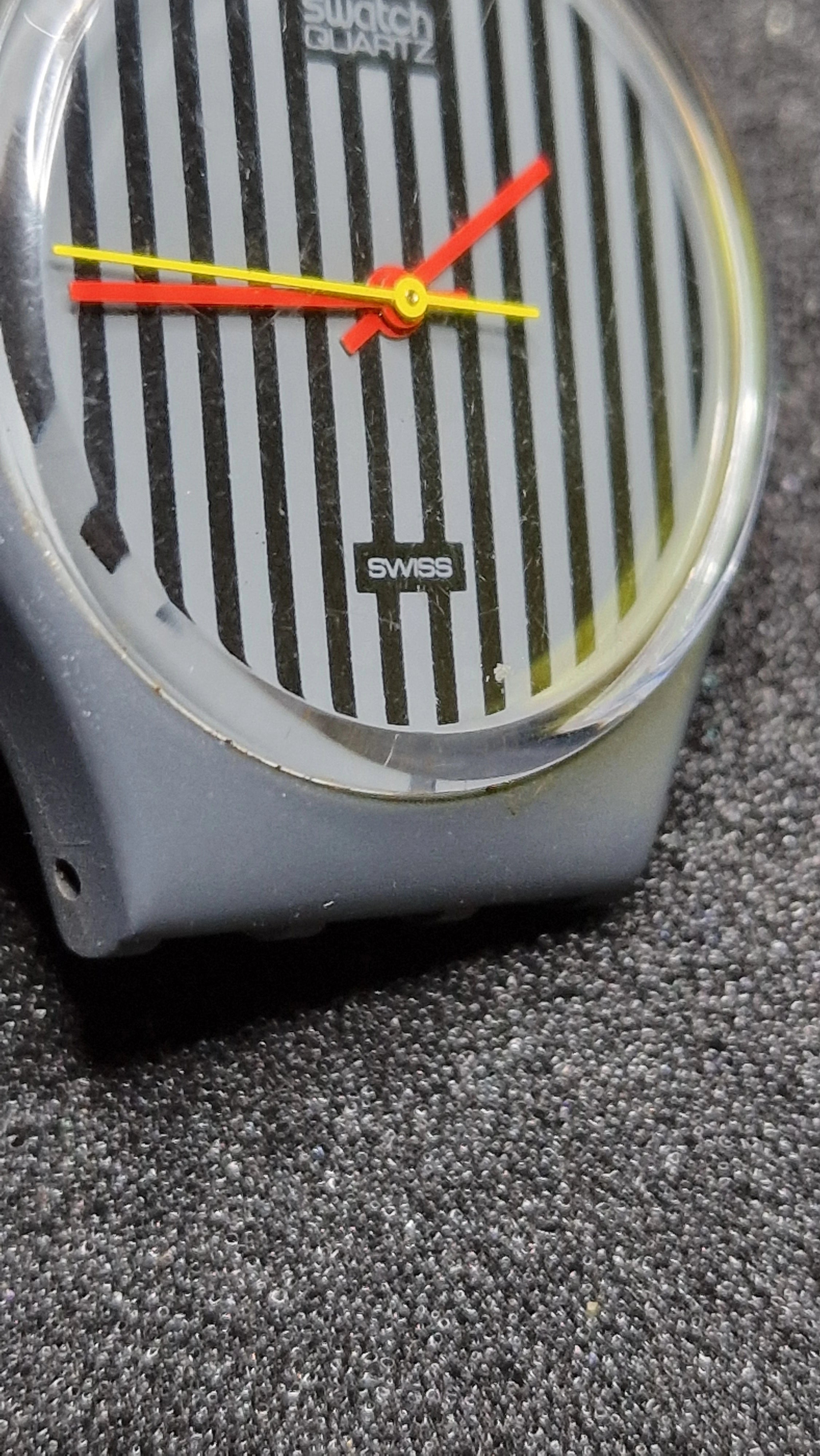 Swatch Originals GA102 “Pinstripe” (1985) - 2