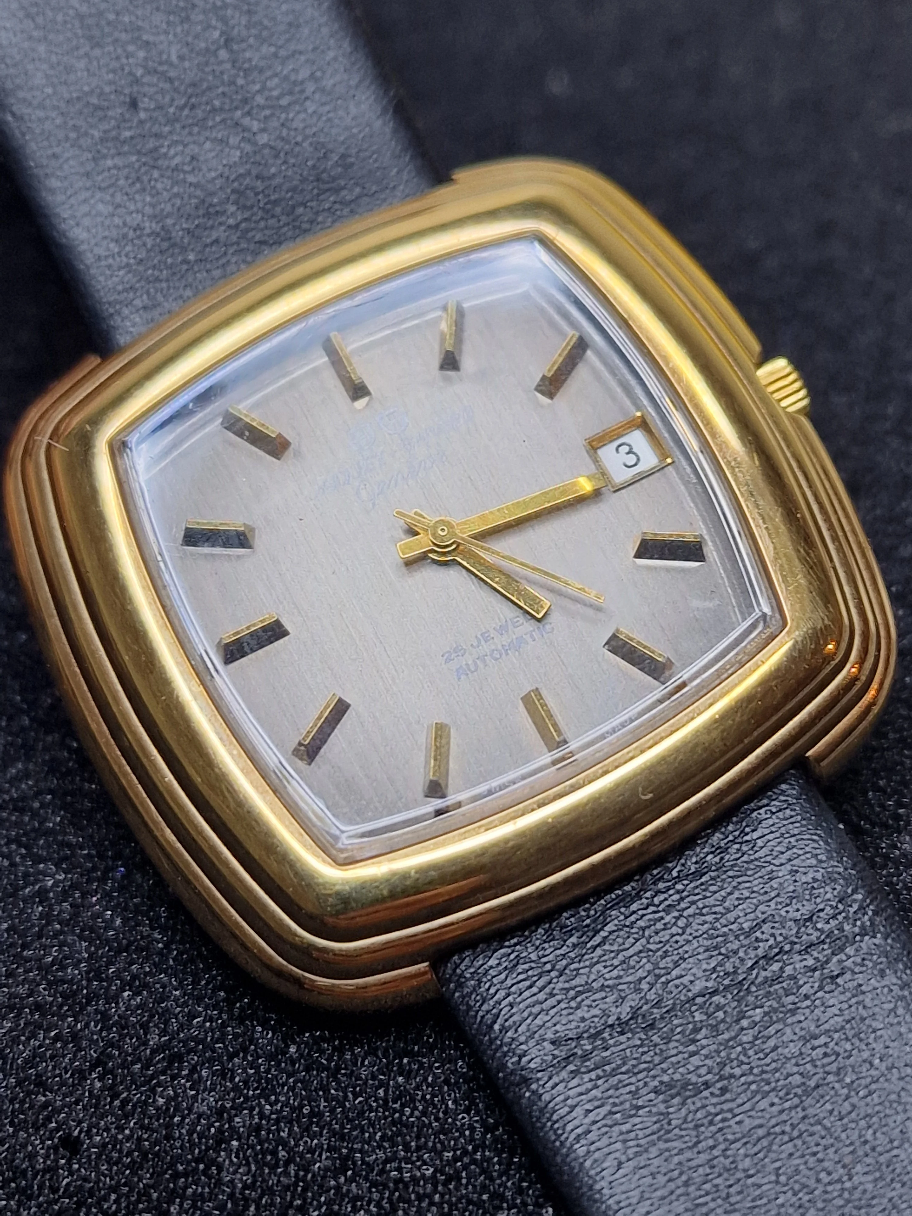 ⌚ High-Quality Vintage Watch – Jaquet Girard Genève | Automatic | Swiss Made | NOS | 1960s–70s 10