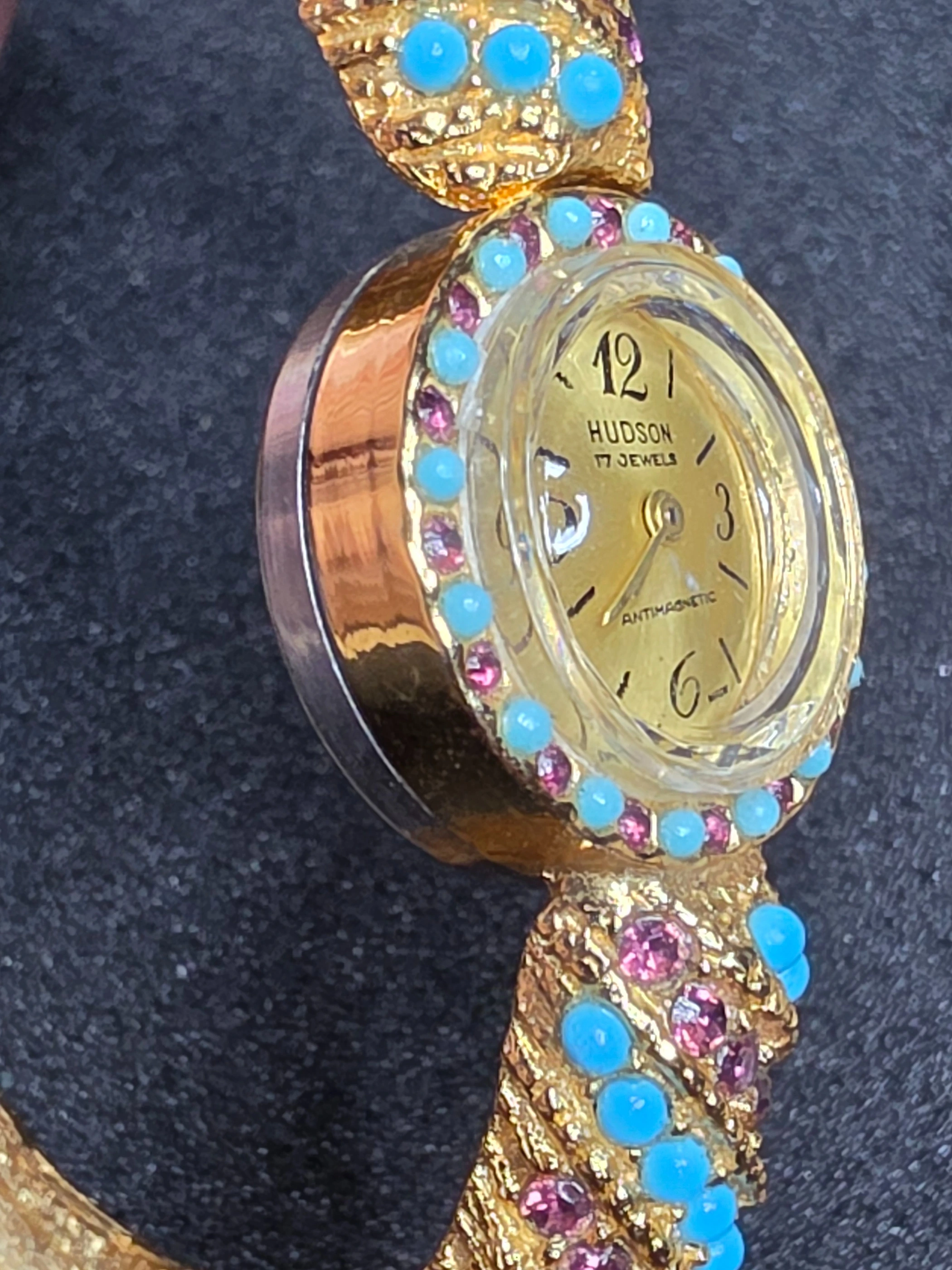 Hudson Jewelry Watch – 1960s – Unworn – Clasp Design 2