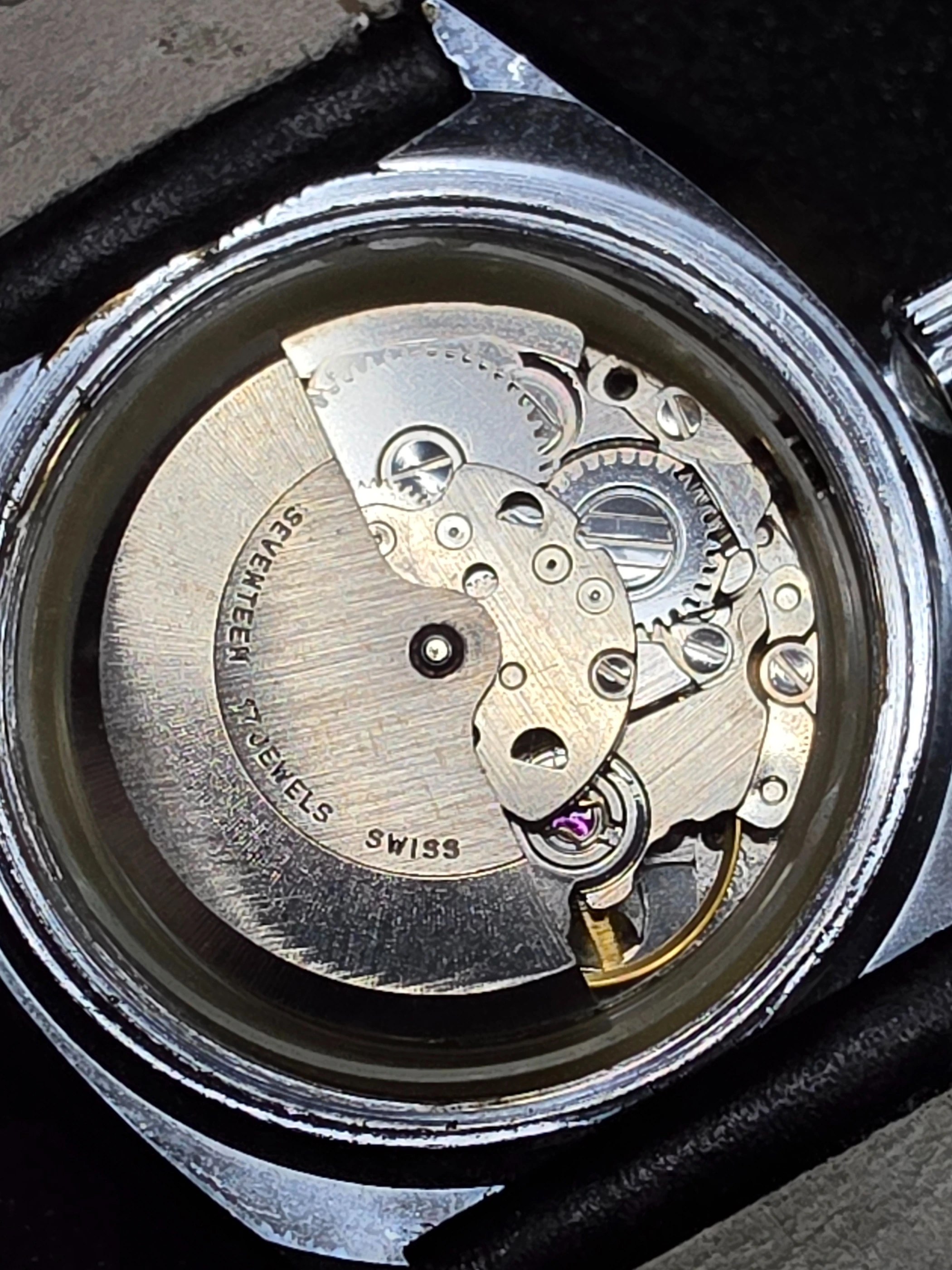 JURA Watch Delémont – Swiss Made Automatic with Incabloc, 30x31mm, Steel Case 9