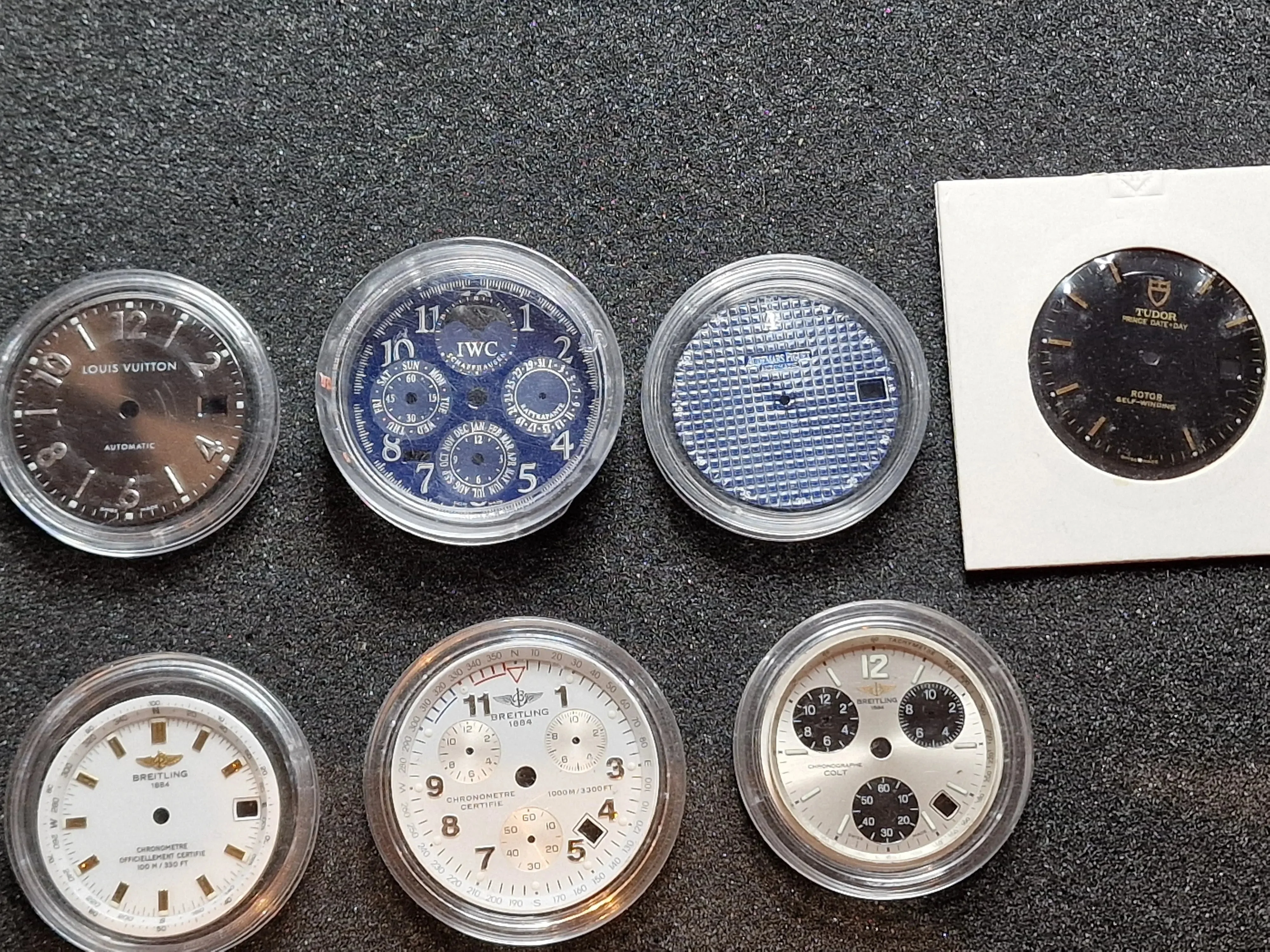 Lot of Watch Dials – Breitling, IWC, Audemars Piguet & More 1