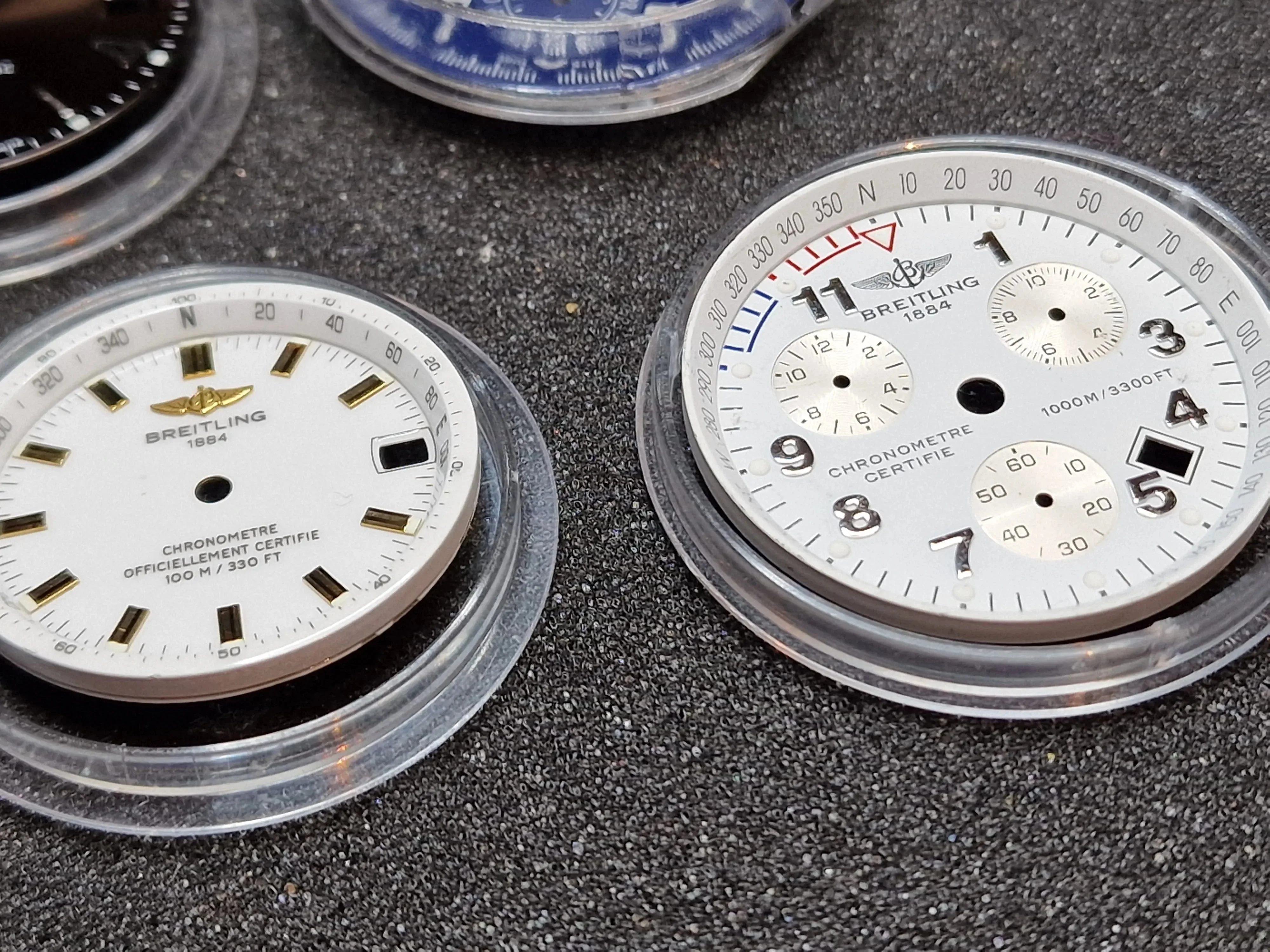 Lot of Watch Dials – Breitling, IWC, Audemars Piguet & More 2