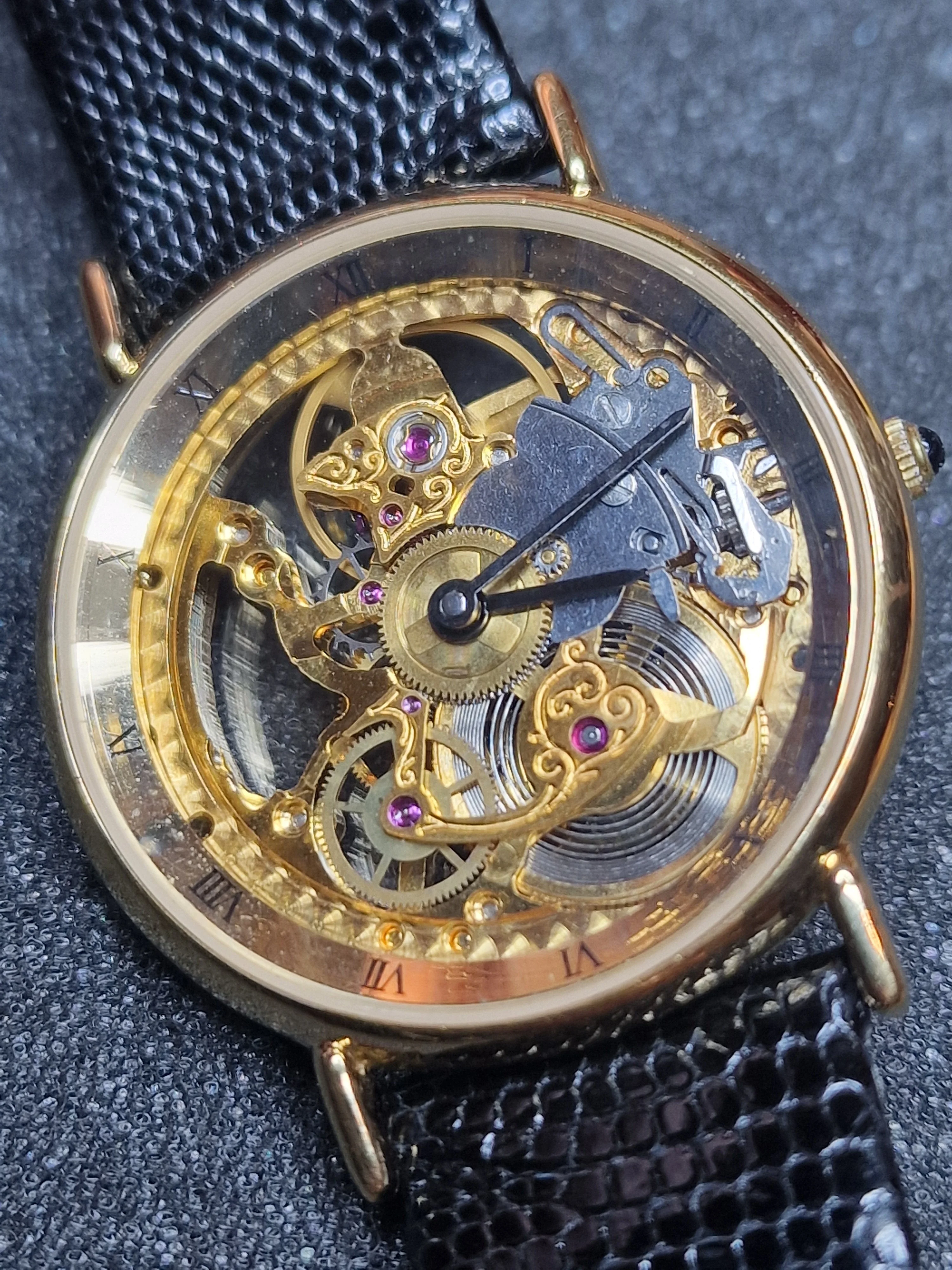 New Skeleton Unisex Watch – Hand-Wound, Business Liquidation, Unworn 5