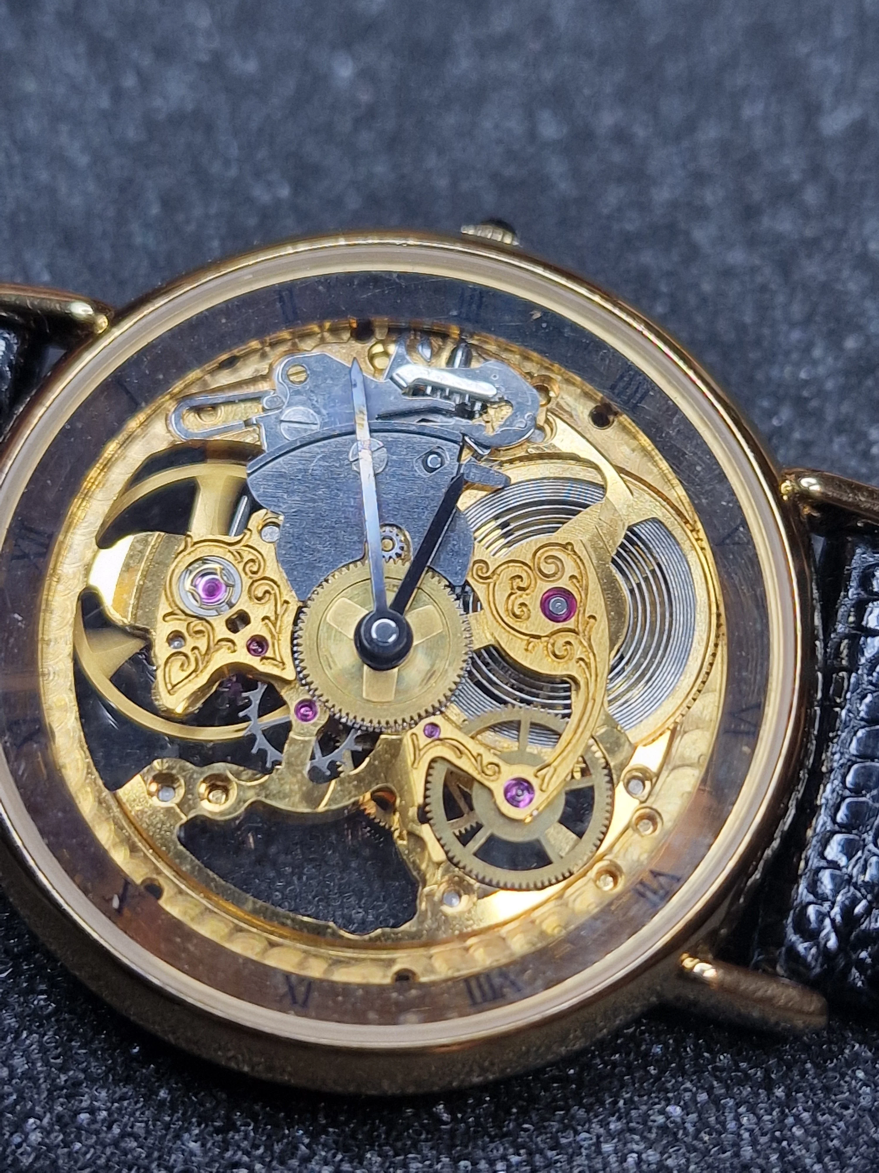 New Skeleton Unisex Watch – Hand-Wound, Business Liquidation, Unworn 7