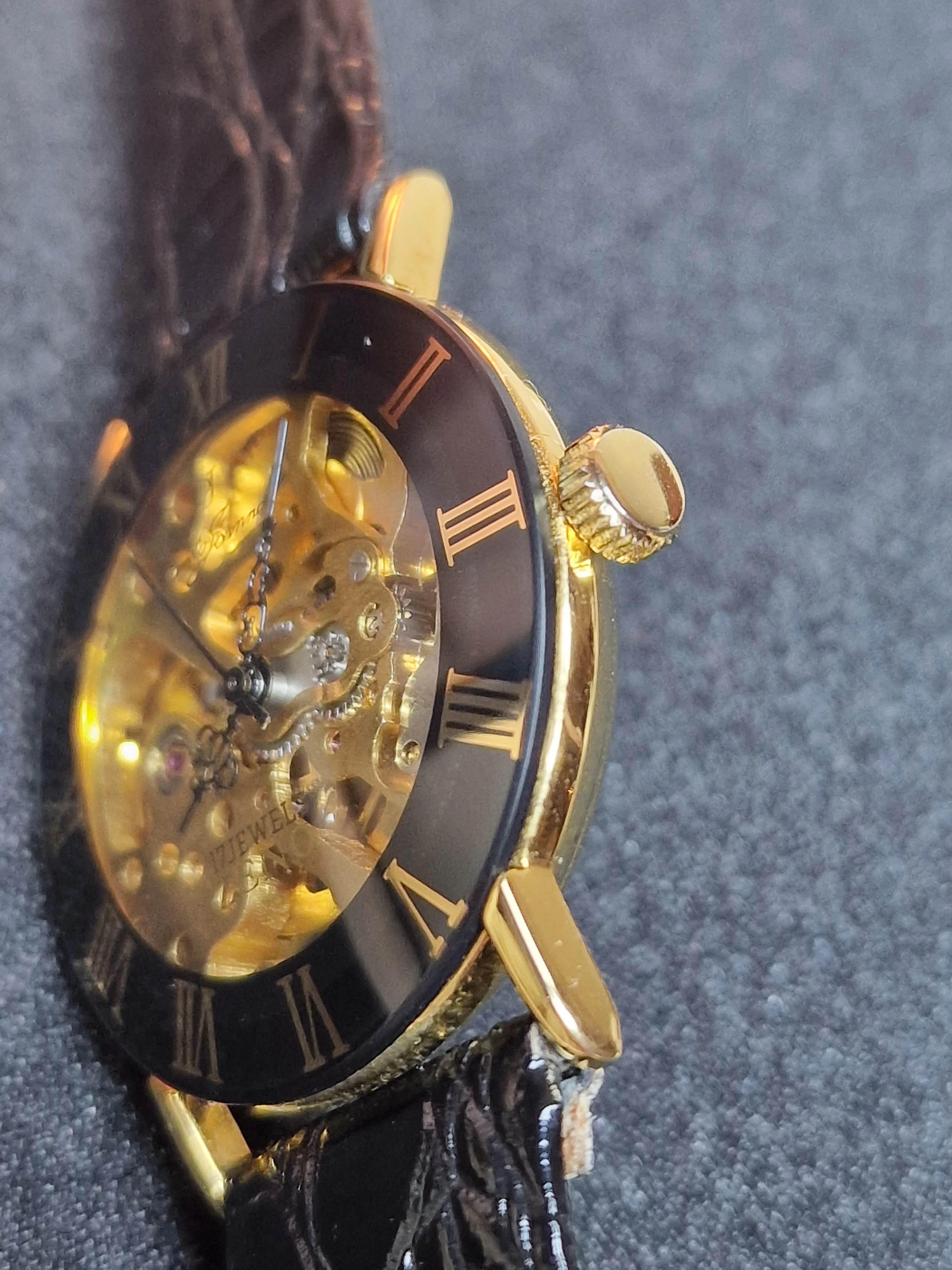 New, unworn Zeno skeleton men's watch from business liquidation 2