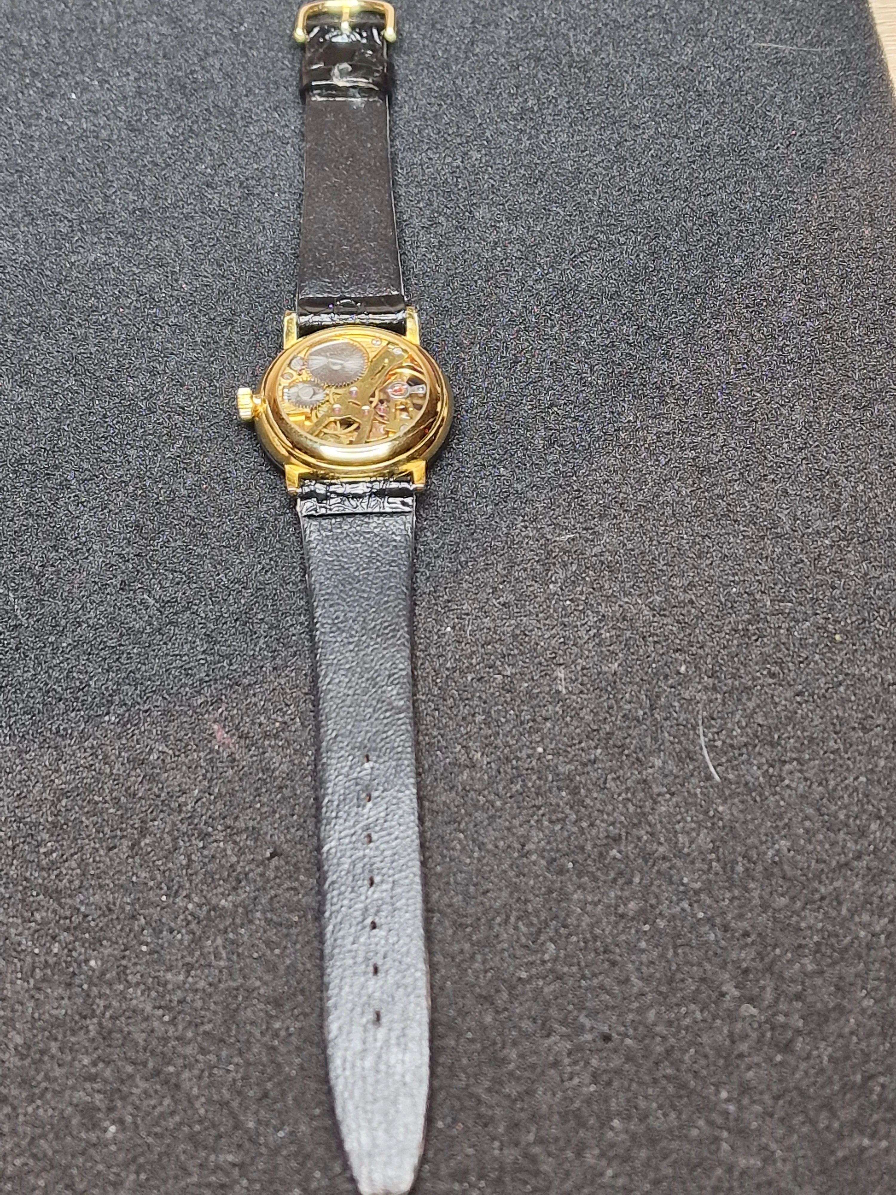 New, unworn Zeno skeleton men's watch from business liquidation 17