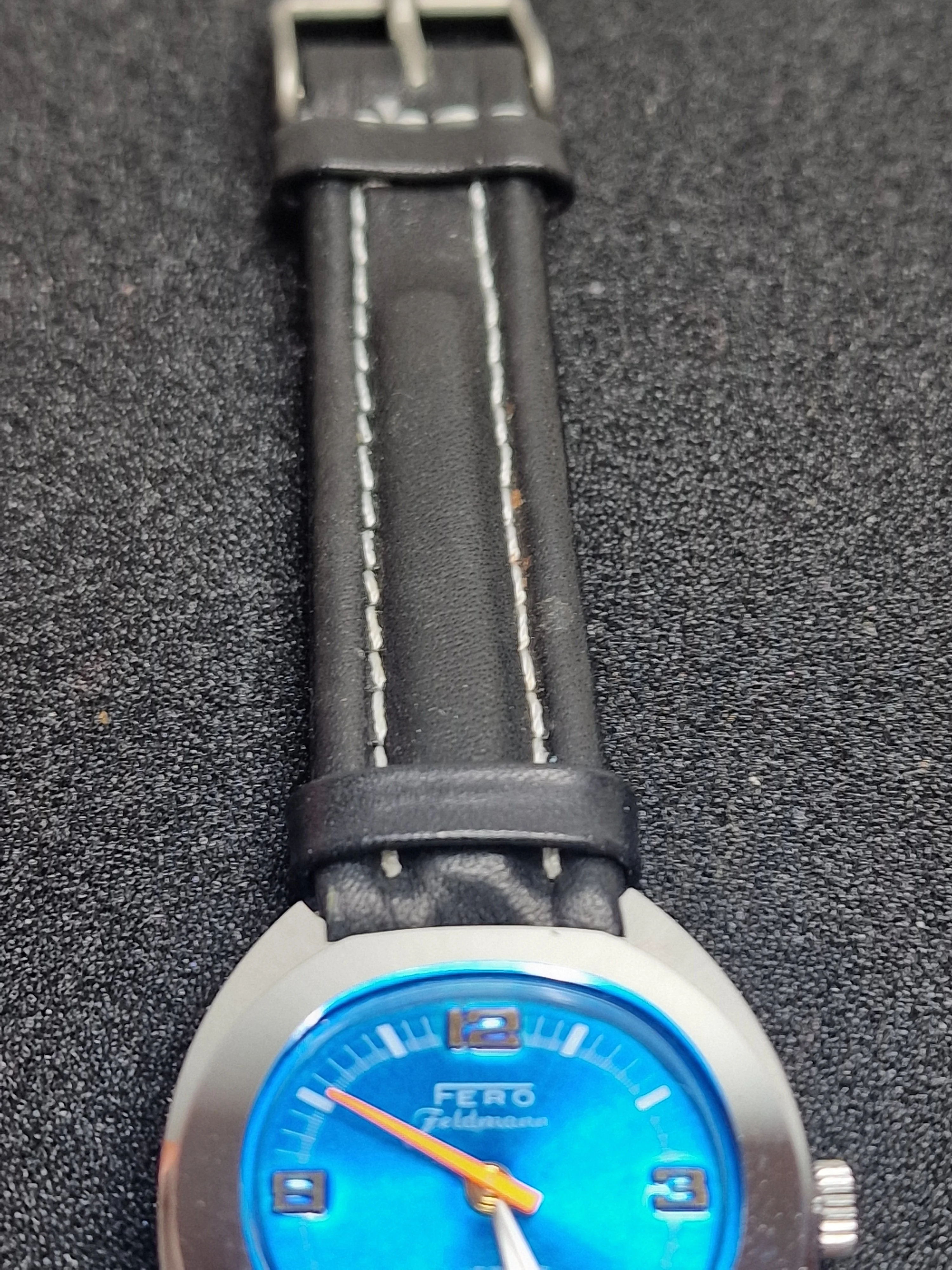 Old Vintage FERO Feldmann Watch – Swiss Made – Hand-Wound – 70s – Unworn Old Stock 8