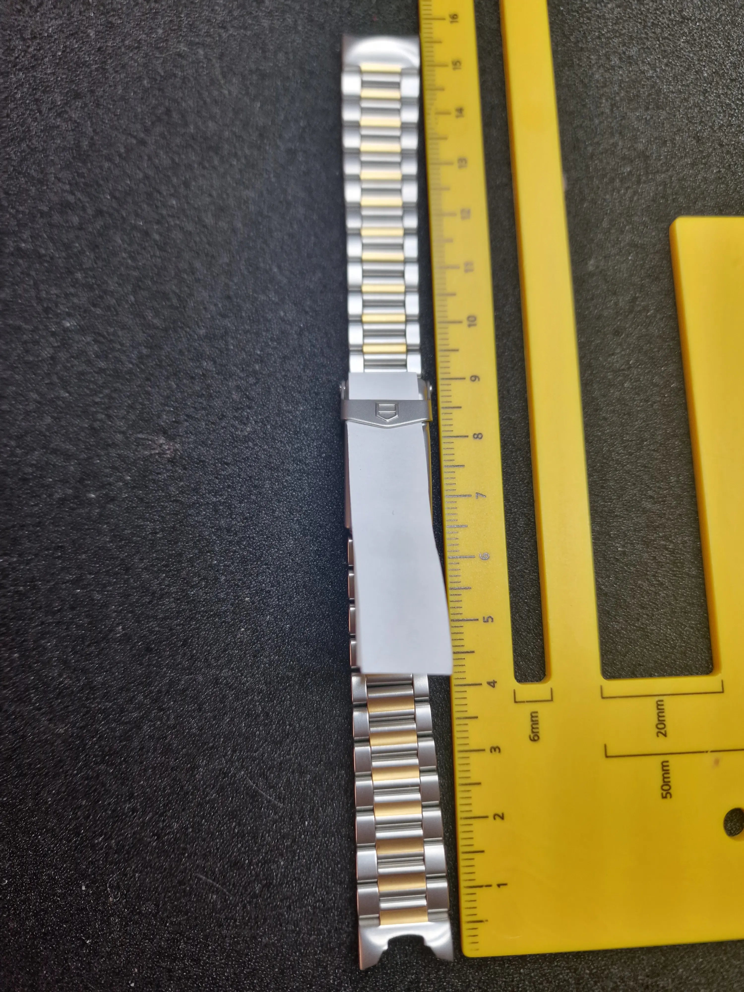 Original TAG Heuer Stainless Steel & Gold-Tone Bracelet – Ref. BB0519 2