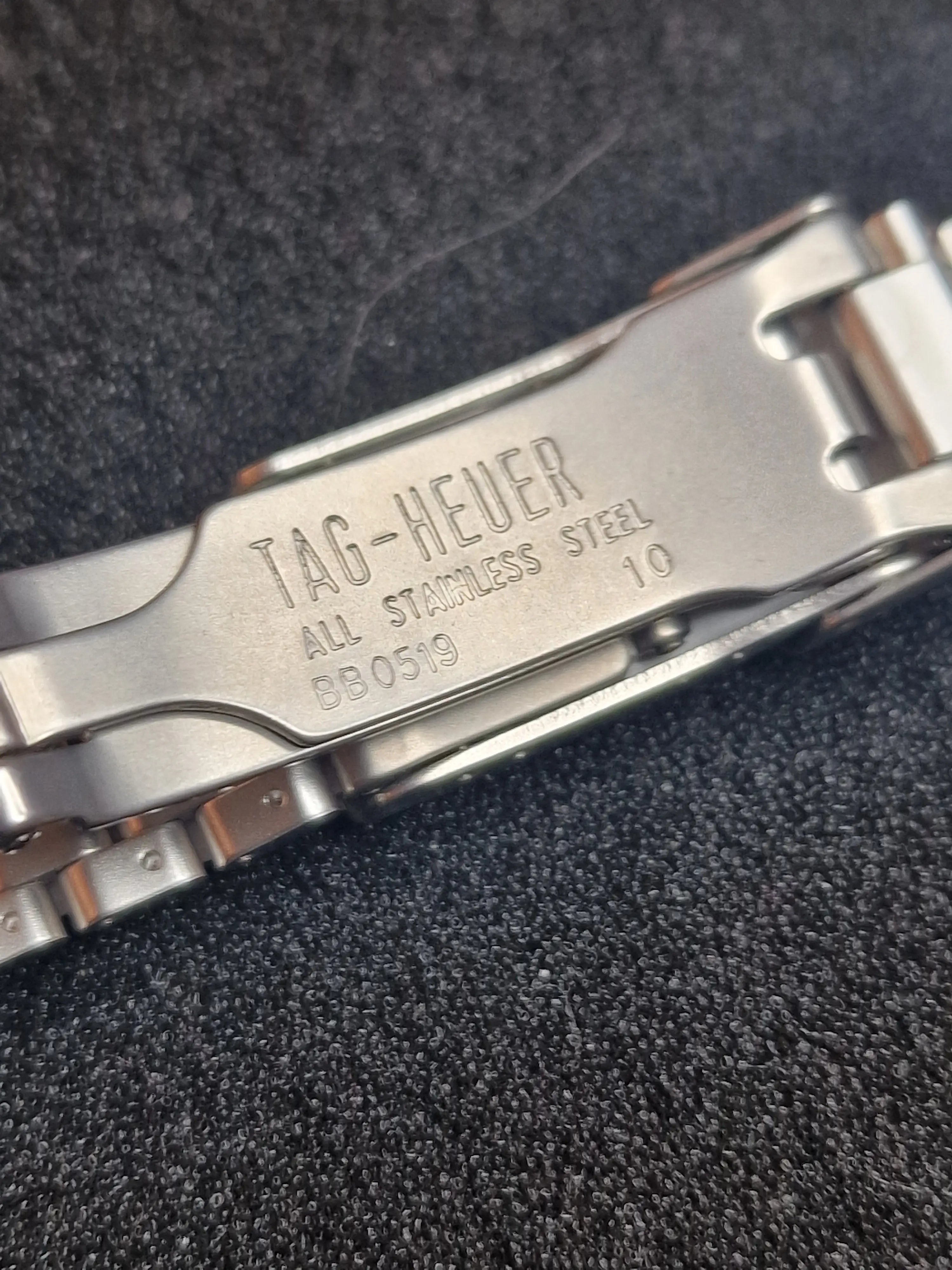 Original TAG Heuer Stainless Steel & Gold-Tone Bracelet – Ref. BB0519 4