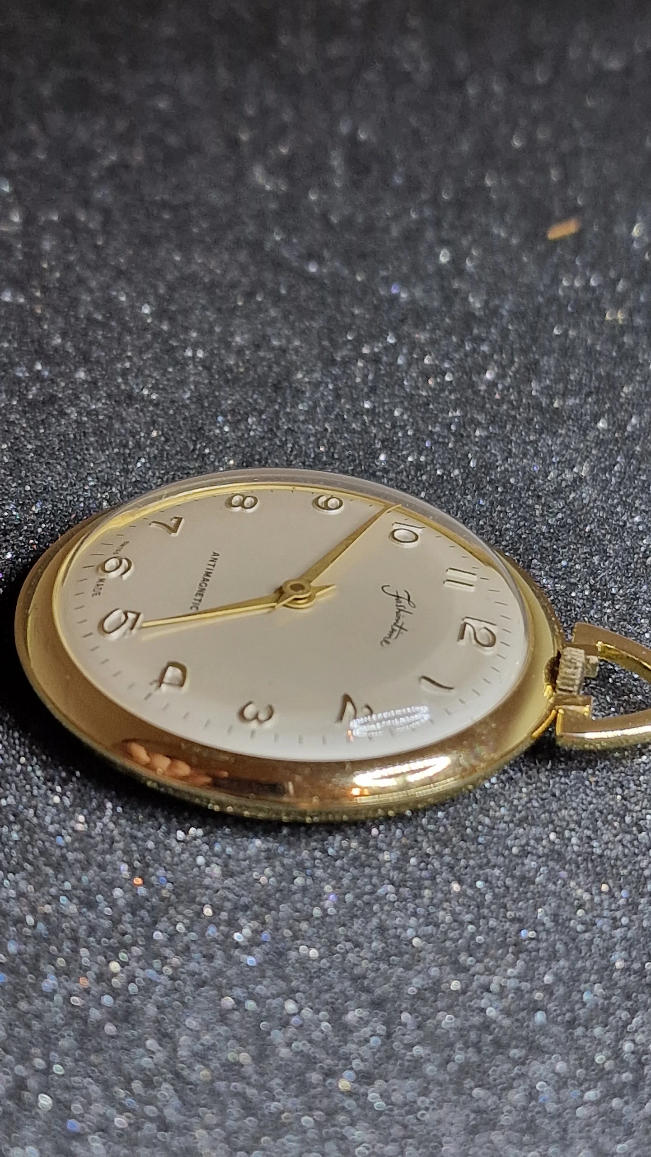 ⏱ Pocket Watch "FASHIontime" – Swiss Made, Hand-Wound, 41mm, From Business Liquidation 5