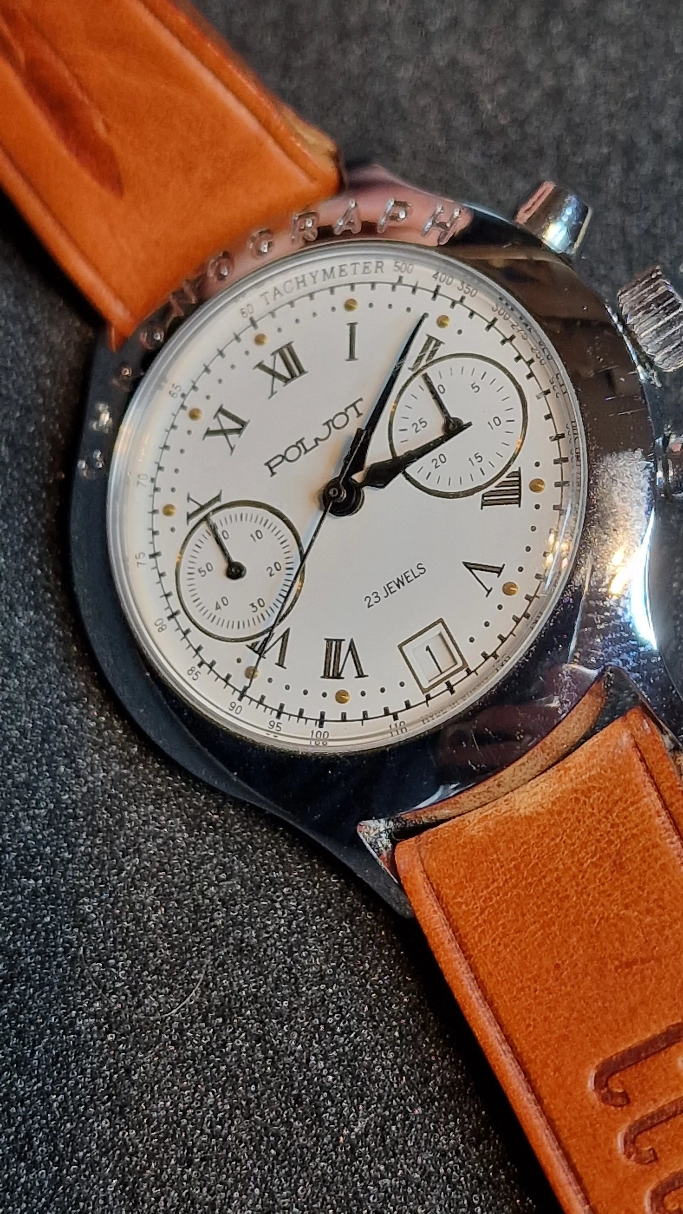 Poljot BURAN Chronograph – Handwinding Cal. 3133 (23 Jewels) – Vintage Pilot Style 5