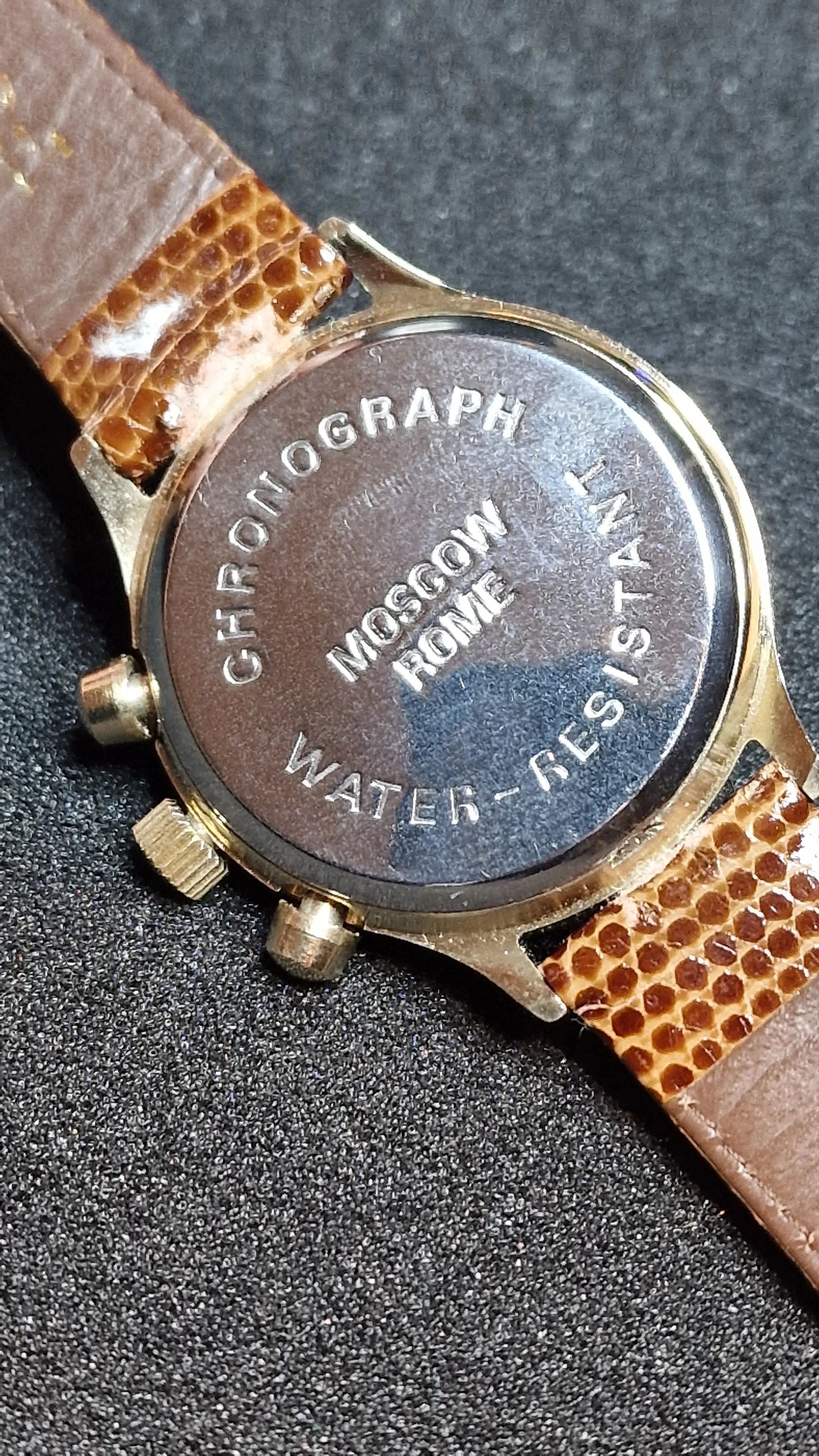 Poljot “Moscow 1992 – Rome” Mechanical Chronograph 🇷🇺🇮🇹 – Limited 12115/25000 - 6