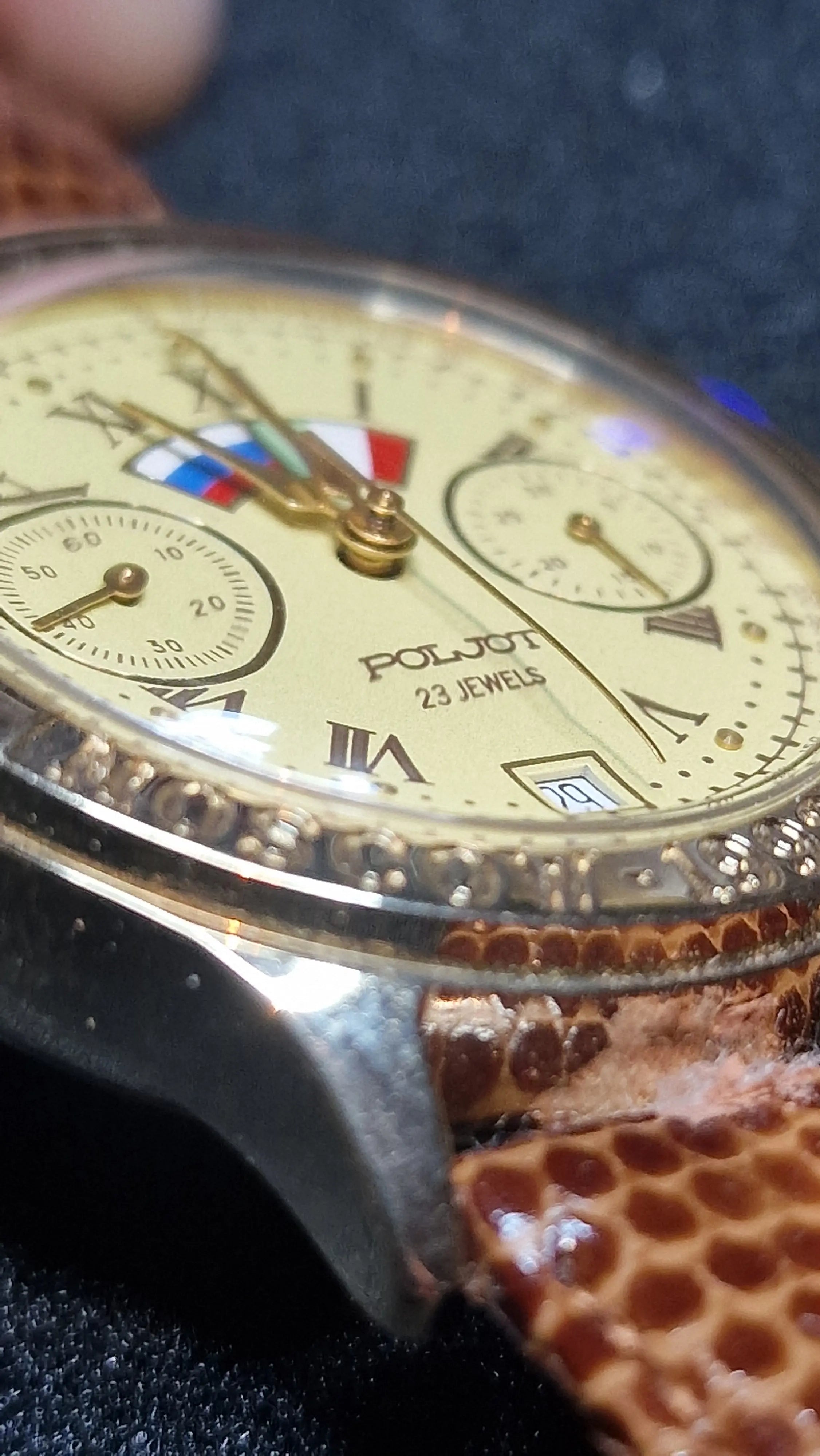 Poljot “Moscow 1992 – Rome” Mechanical Chronograph 🇷🇺🇮🇹 – Limited 12115/25000 - 11