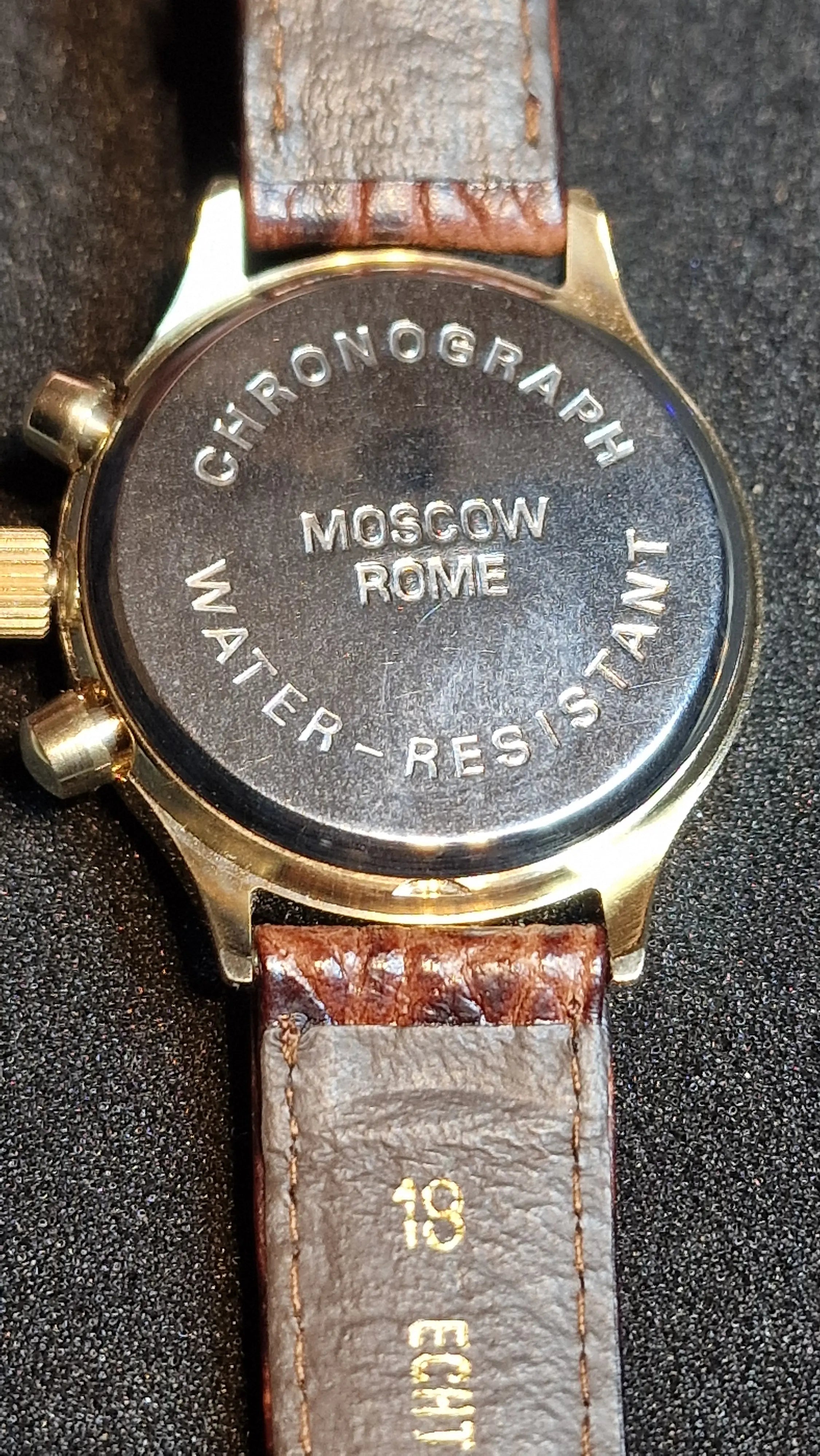Poljot “Moscow 1992 – Rome” Mechanical Chronograph (Limited 23532/25000) 🇷🇺🇮🇹 5