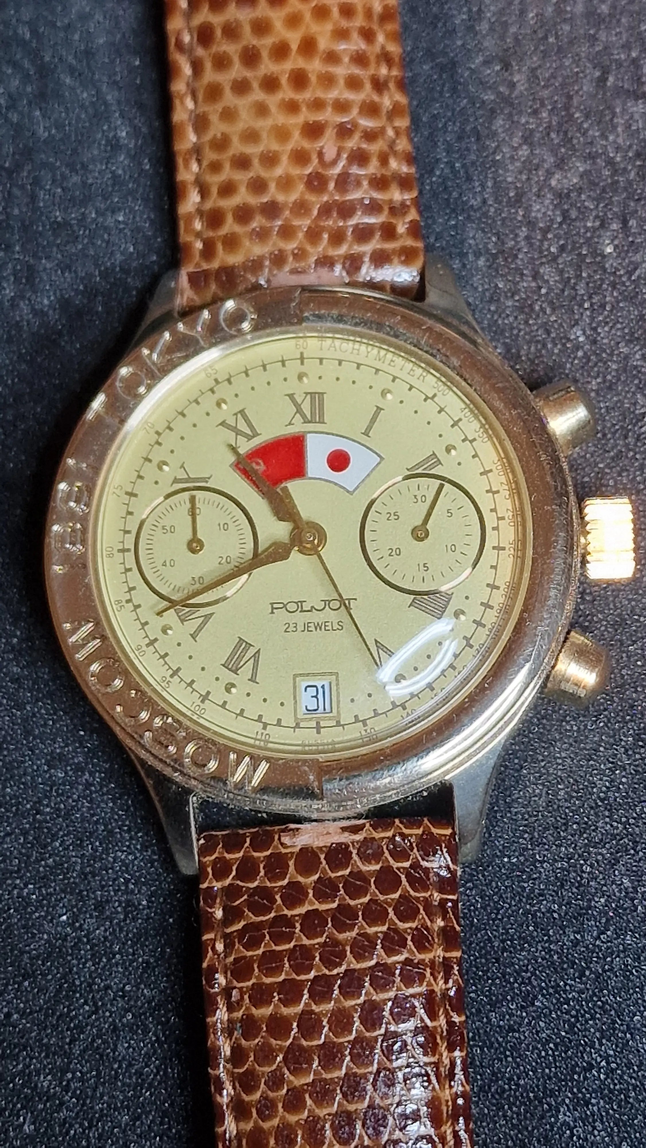 Poljot “Moscow – Tokyo” Mechanical Chronograph (Cal. 3133) 🇷🇺🇯🇵 – Limited 01053/10000 - 1
