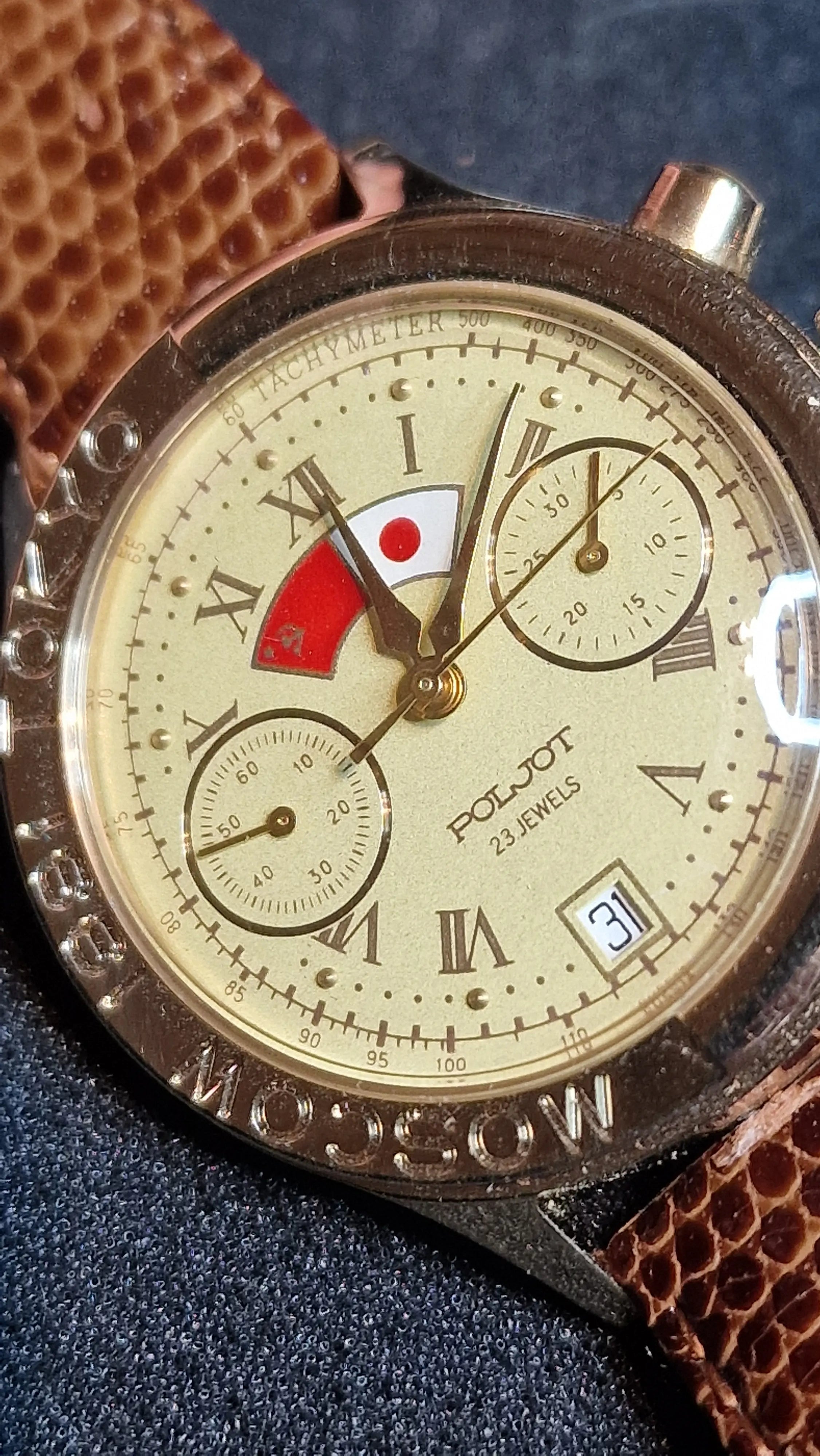 Poljot “Moscow – Tokyo” Mechanical Chronograph (Cal. 3133) 🇷🇺🇯🇵 – Limited 01053/10000 - 5