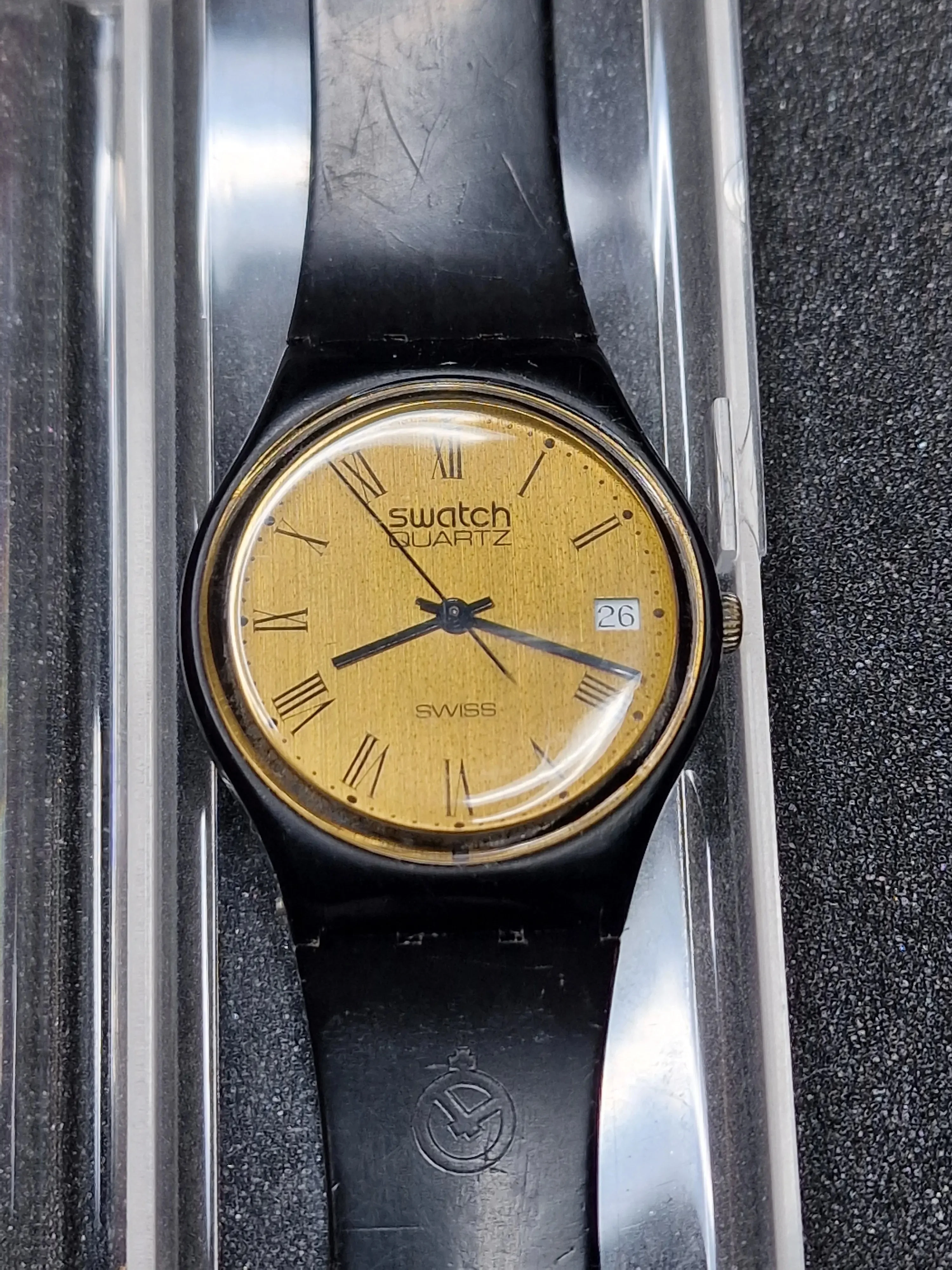 🕰️ Rare 1983 Swatch GB402 – with Specialist trade (FHL) on Strap