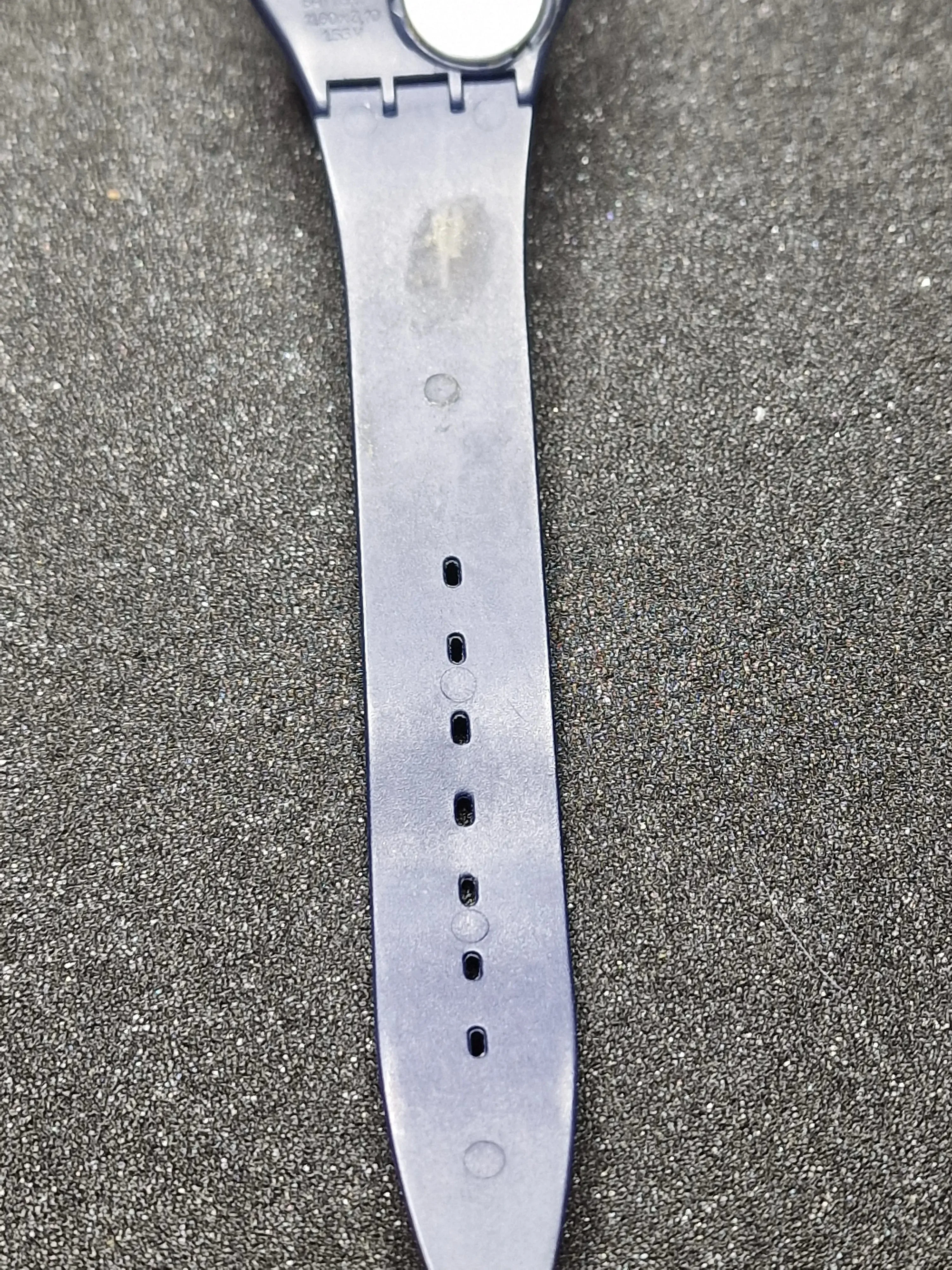 Rare 1983 Swatch GN001 – Specialist trade FHL on Strap – 34mm 9