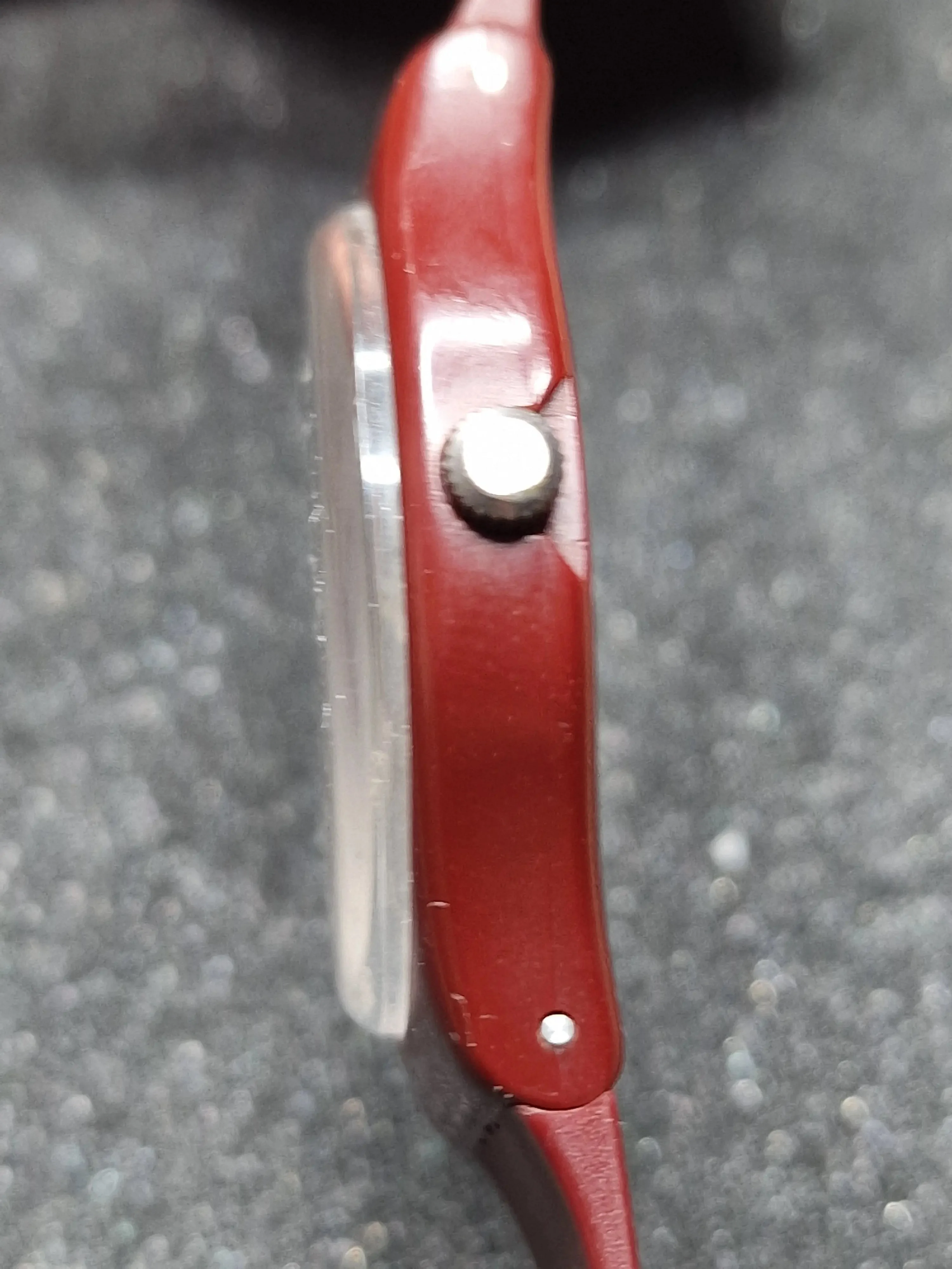 Rare 1983 Swatch GR103 – Burgundy Classic – 34mm 7