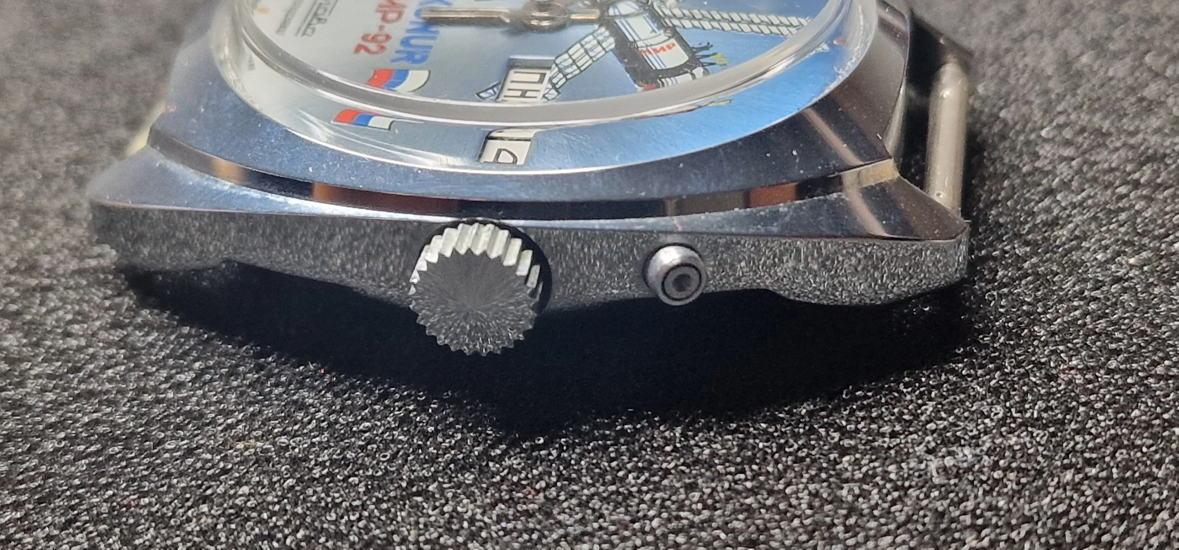 Rare SLAVA "Baikonur MIR-92" Automatic Watch – Misprint Edition 🇩🇪 (Flag Error), 37mm – Limited 125/900 4