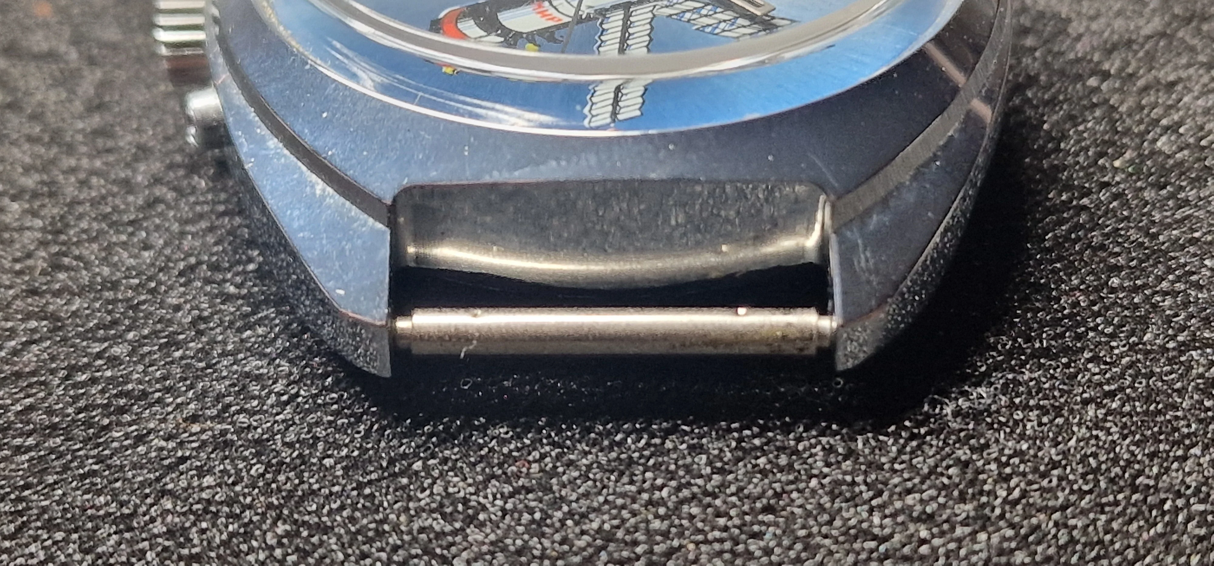 Rare SLAVA "Baikonur MIR-92" Automatic Watch – Misprint Edition 🇩🇪 (Flag Error), 37mm – Limited 125/900 5