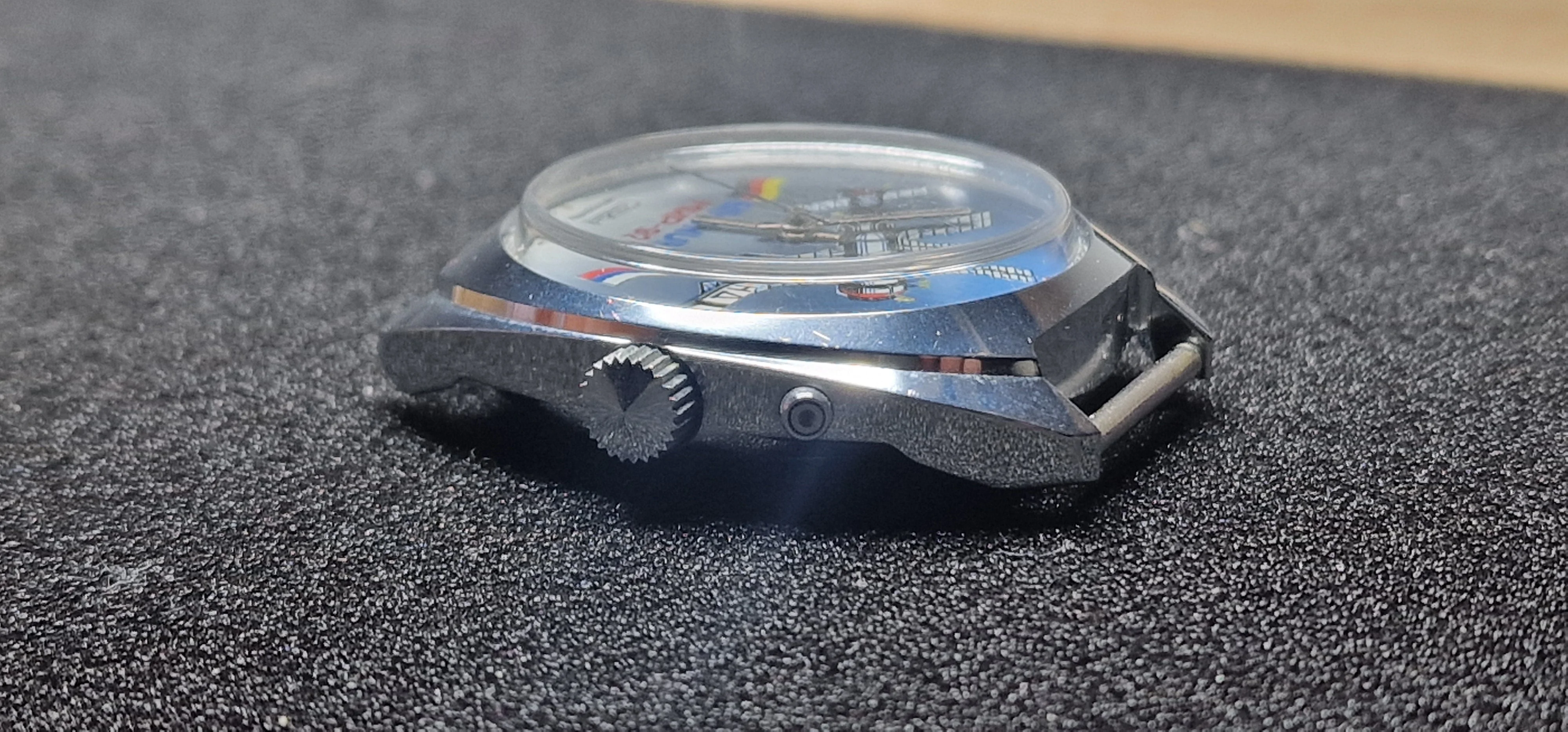 Rare SLAVA "Baikonur MIR-92" Automatic Watch – Misprint Edition 🇩🇪 (Flag Error), 37mm – Limited 125/900 8