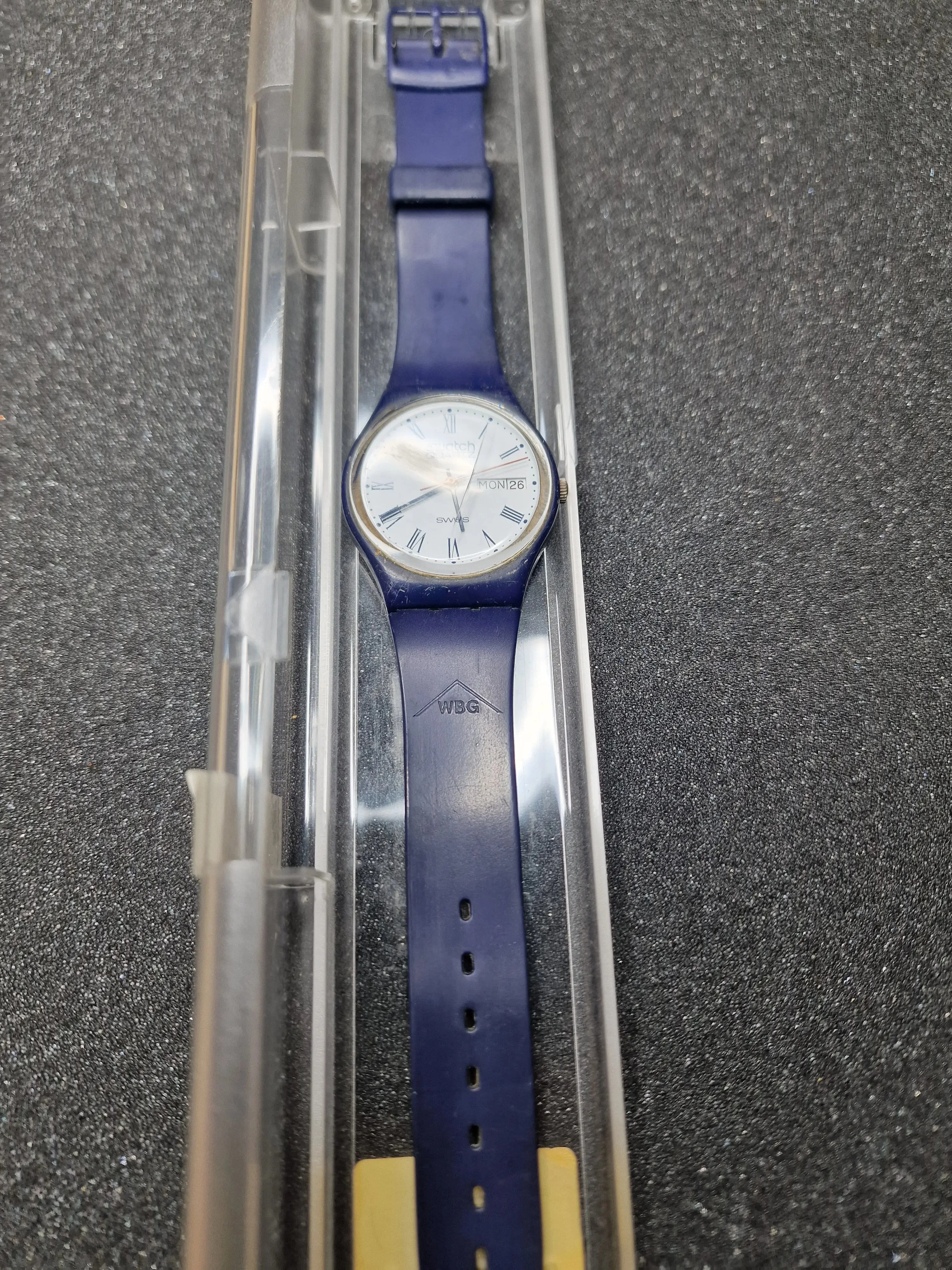 Rare Vintage 1983 Swatch GN701 – Fachhandelslogo WBG 2